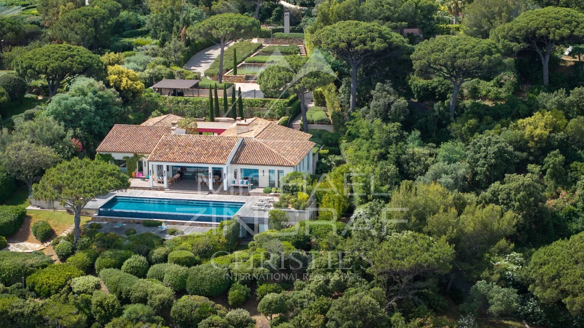 Saint-Tropez - Les Parcs, außergewöhnliche zeitgenössische Villa