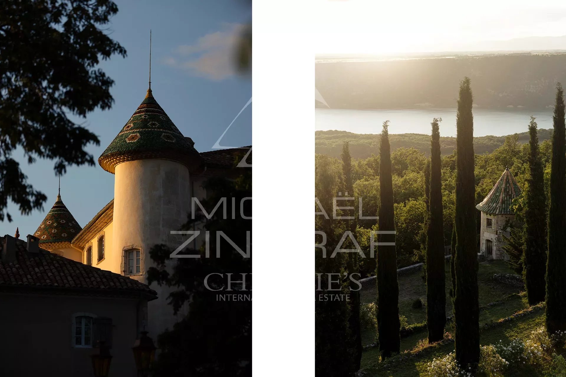 Aiguines - Remarquable domaine avec château provençal