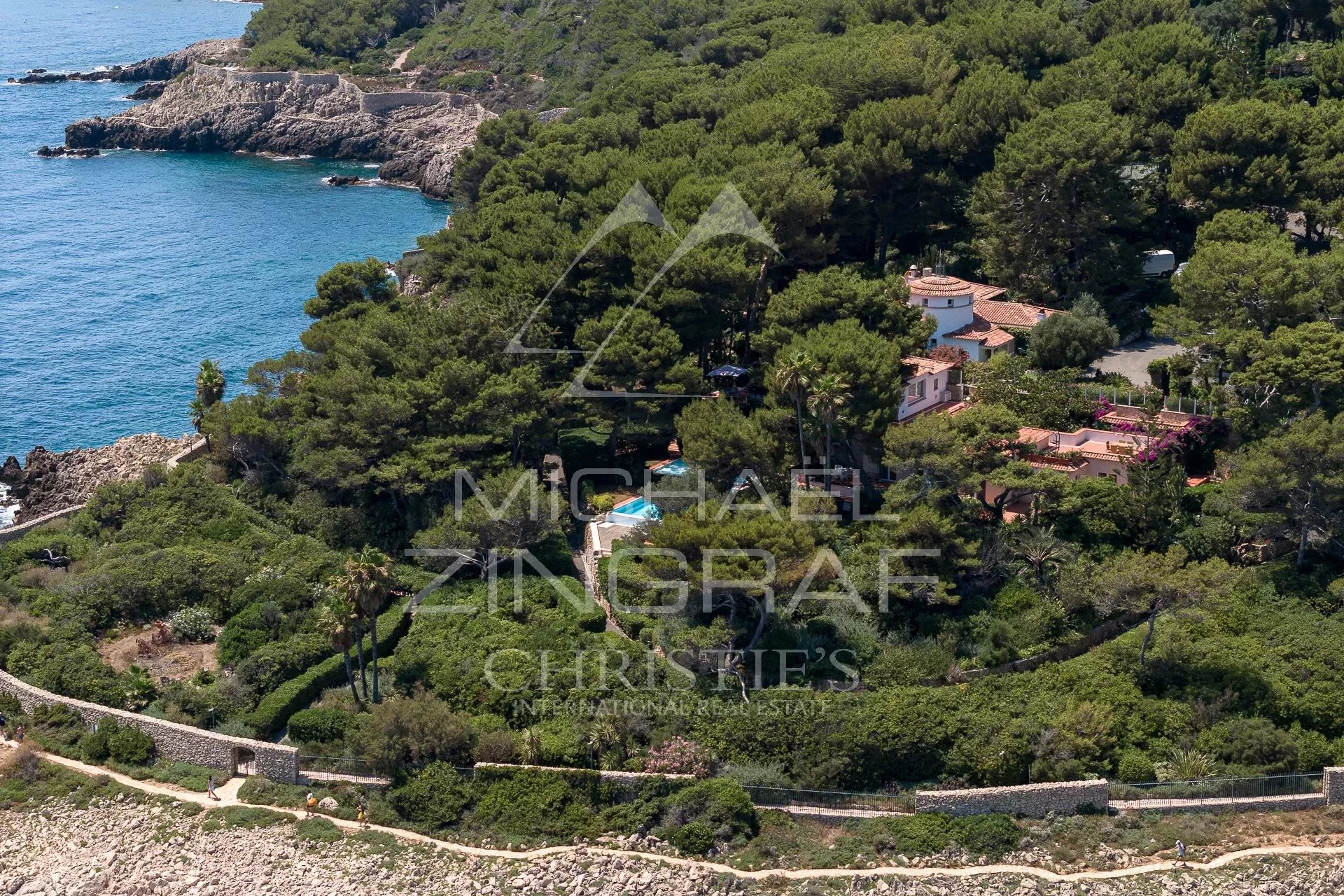 Cap d'Antibes - Unique propriété 9 chambres