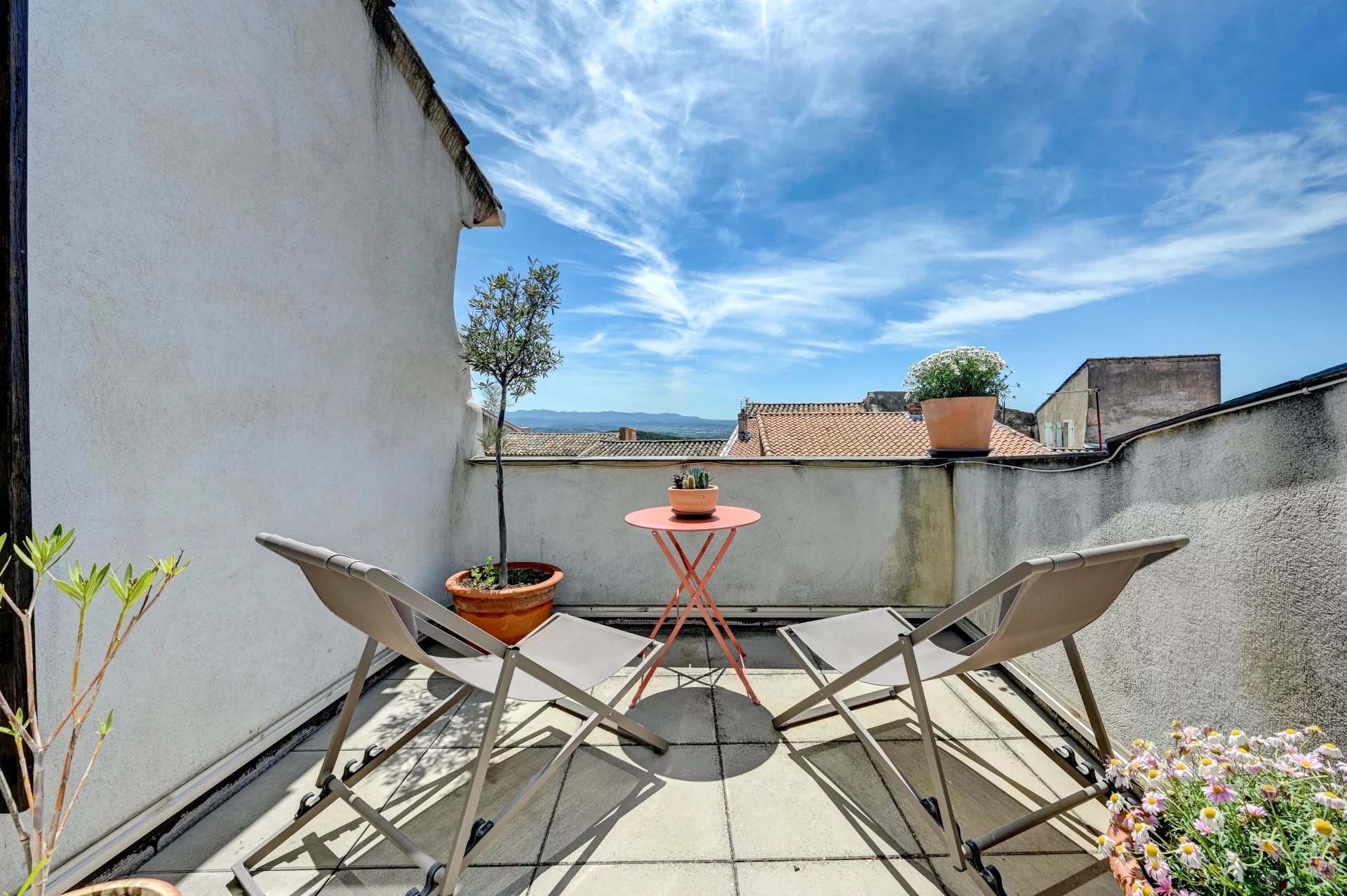 Maison de village rénovée avec vue imprenable