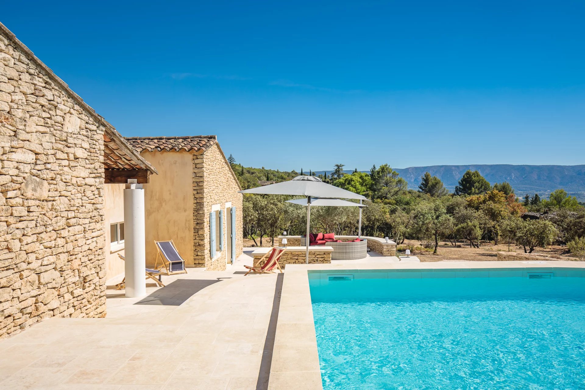 Gordes - Superbe maison de vacances avec vue