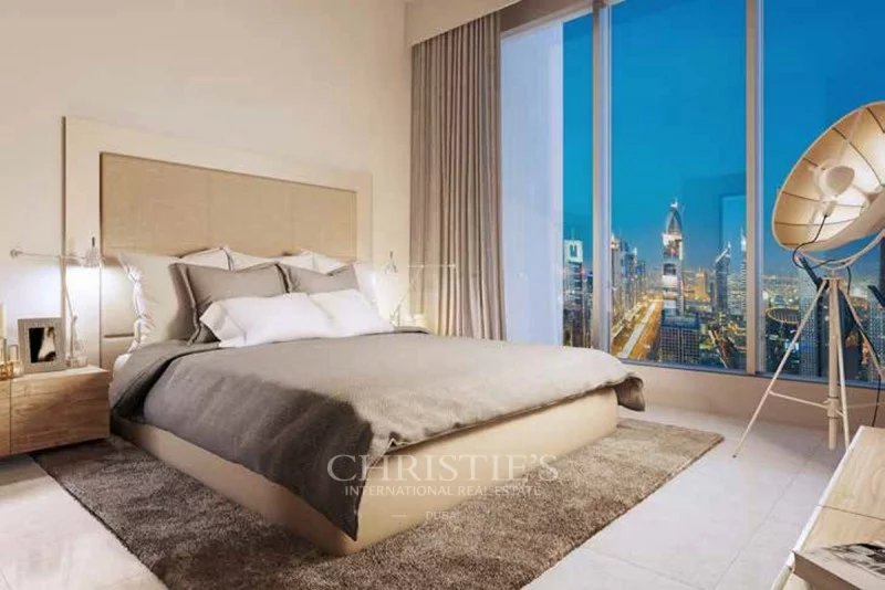 High Floor with Burj and Dubai Opera Views | 3 Bed