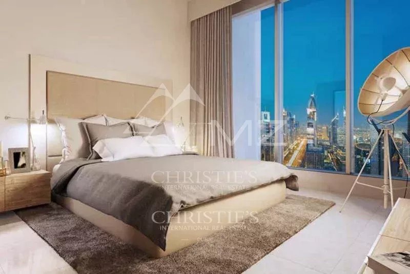 High Floor with Burj and Dubai Opera Views | 3 Bed