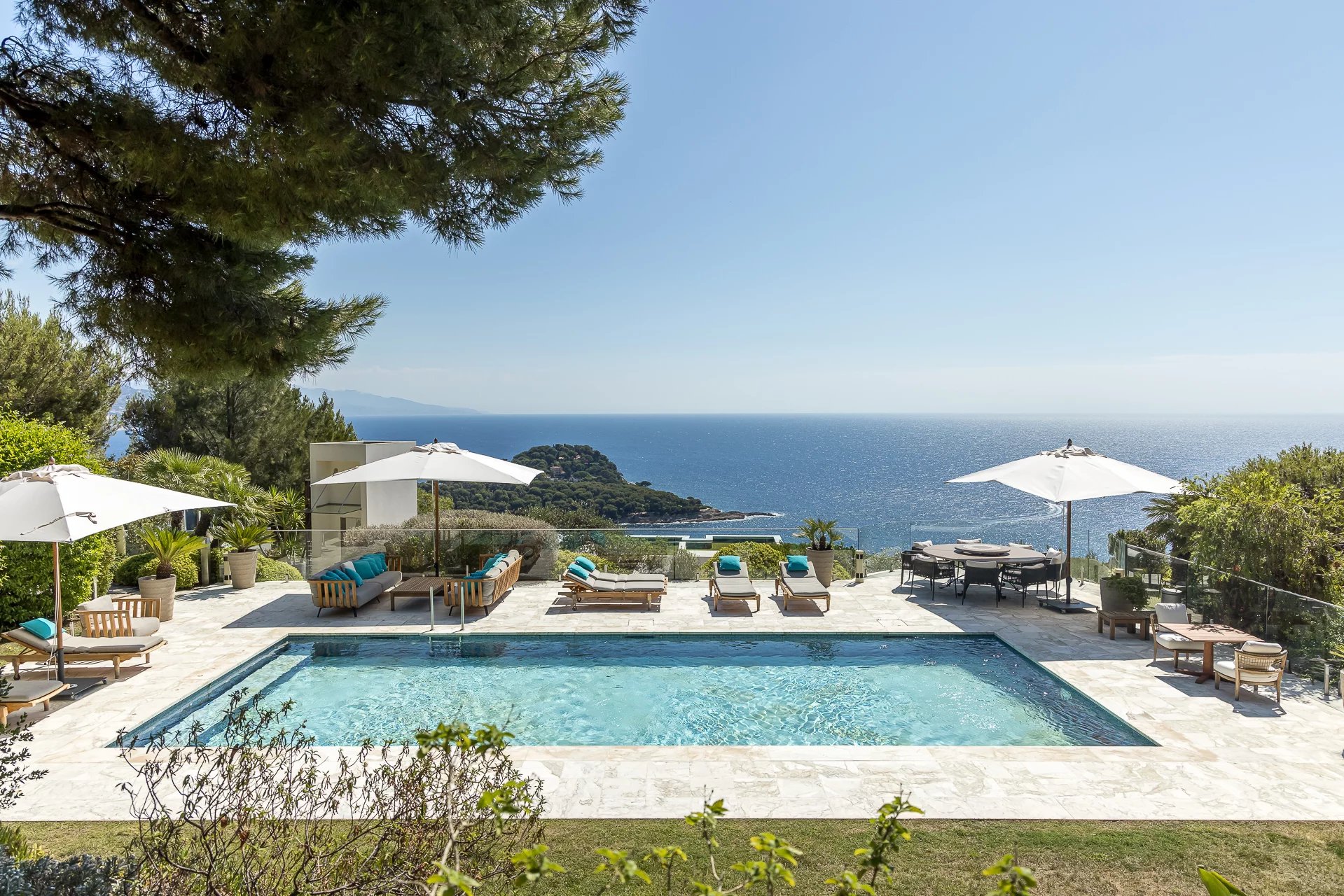 Saint-Jean Cap Ferrat - Villa contemporaine avec vue panoramique mer