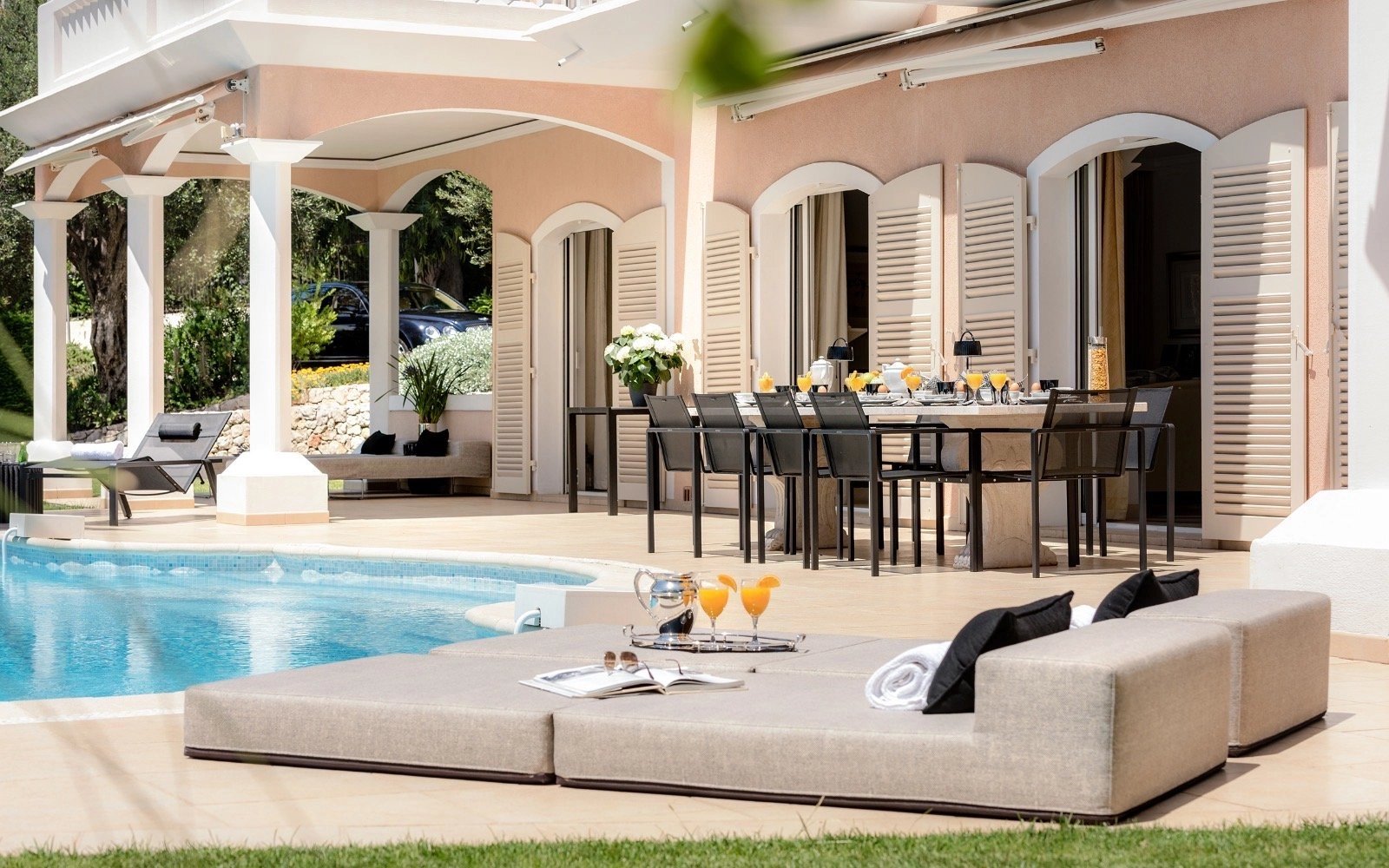 Cap d'AIl - Somptueuse villa vue mer avec services