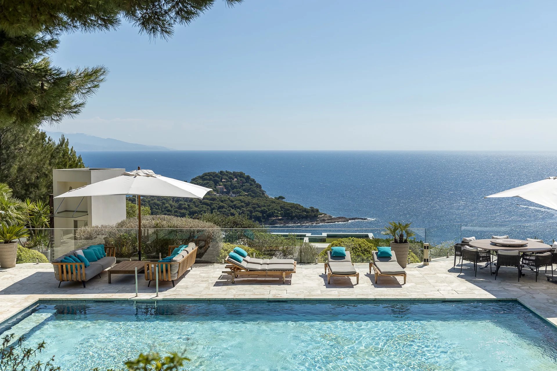 Saint-Jean Cap Ferrat - Villa contemporaine avec vue panoramique mer