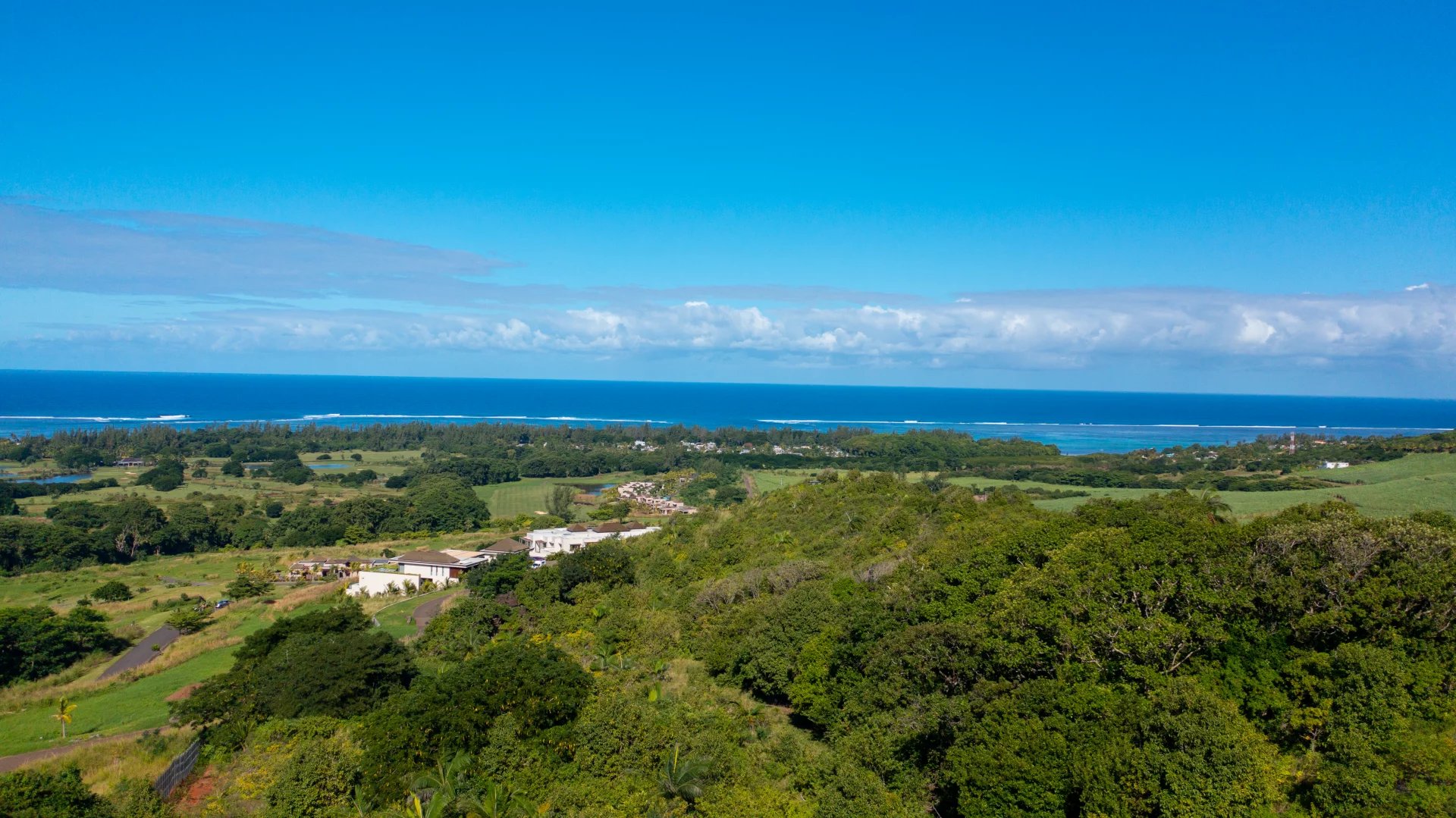 Ile Maurice - Terrain a bâtir, la plus prestigieuse vue de l'Ile - Bel Ombre