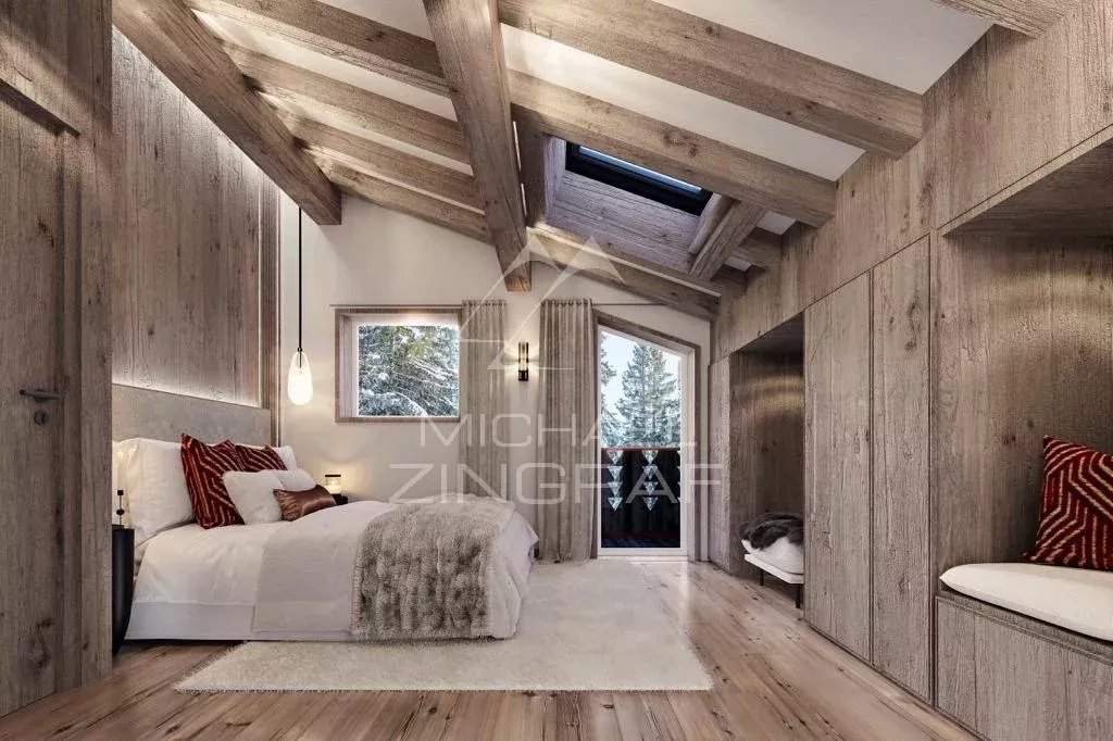 Rare à la vente -  à quelques pas du centre du village de Megève - chalet. neuf de plus de 200m2