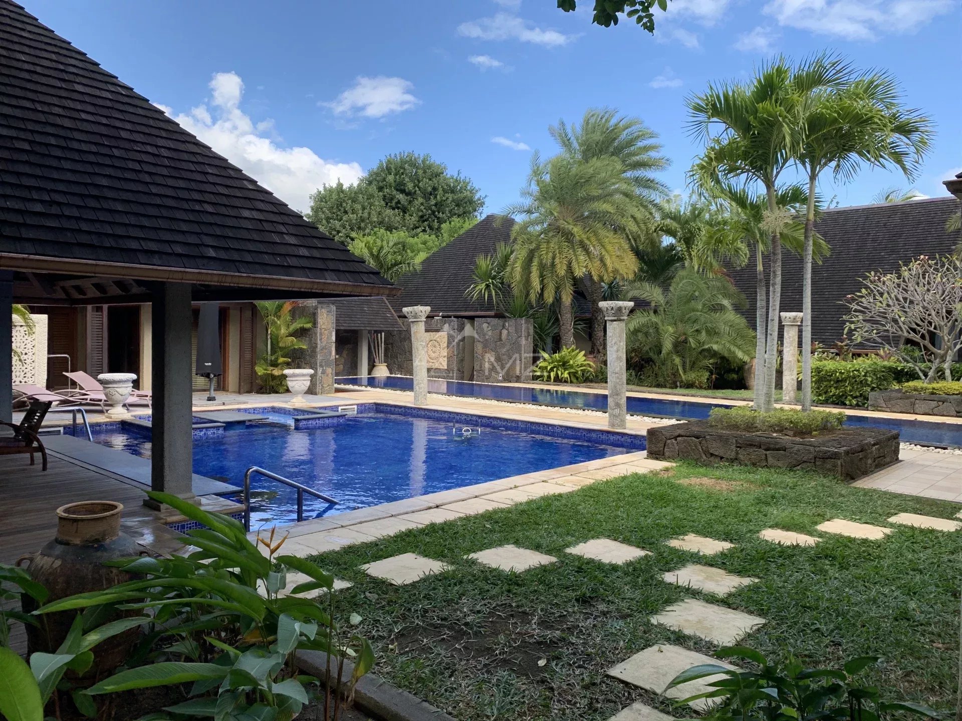 Mauritius - Sumptuous villa at Pointe aux canonniers