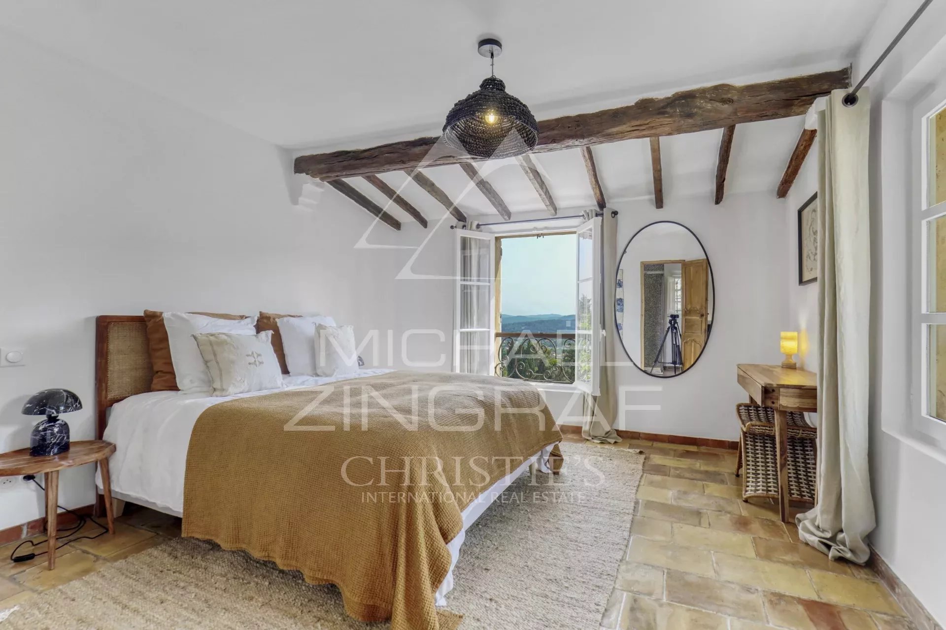 Saint-Paul-de-Vence - Provenzalische Villa mit Meer- und Hügelblick - 5 Schlafzimmer