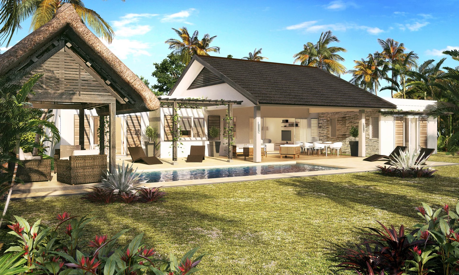 Mauritius - Contemporary villa - Cap Malheureux