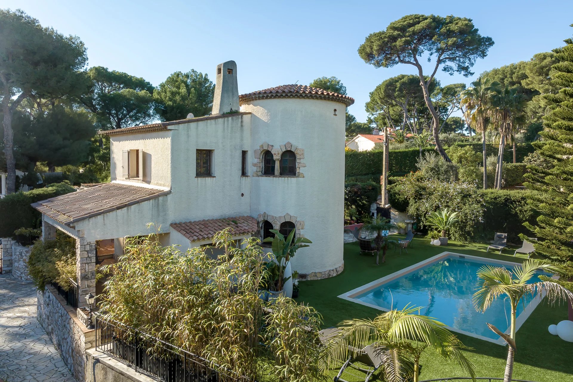 Villa provençale avec vue mer