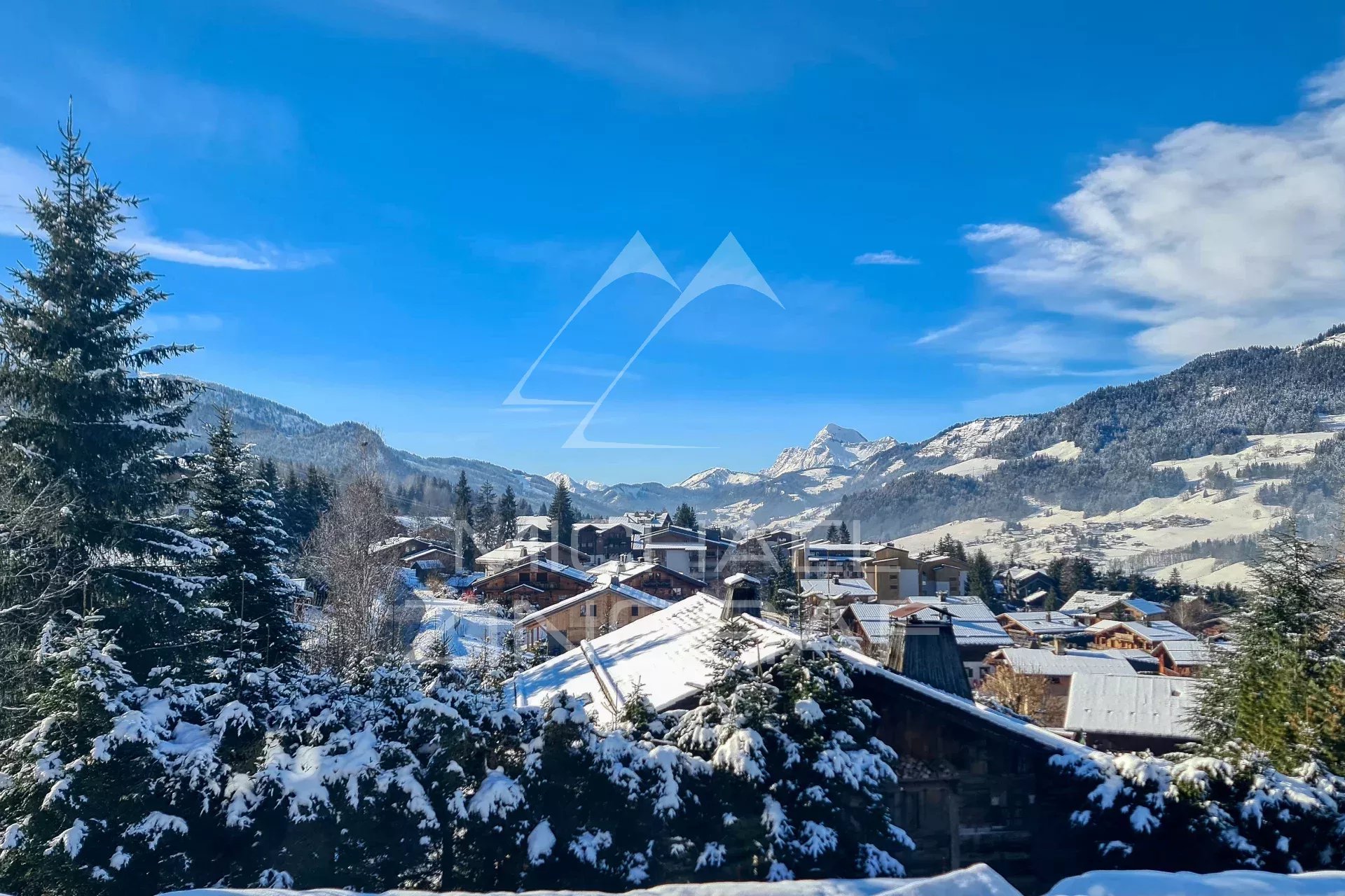 Rochebrune - Appartement rénové, quatre chambres dont une de service indépendante - Calme, Vue panoramique