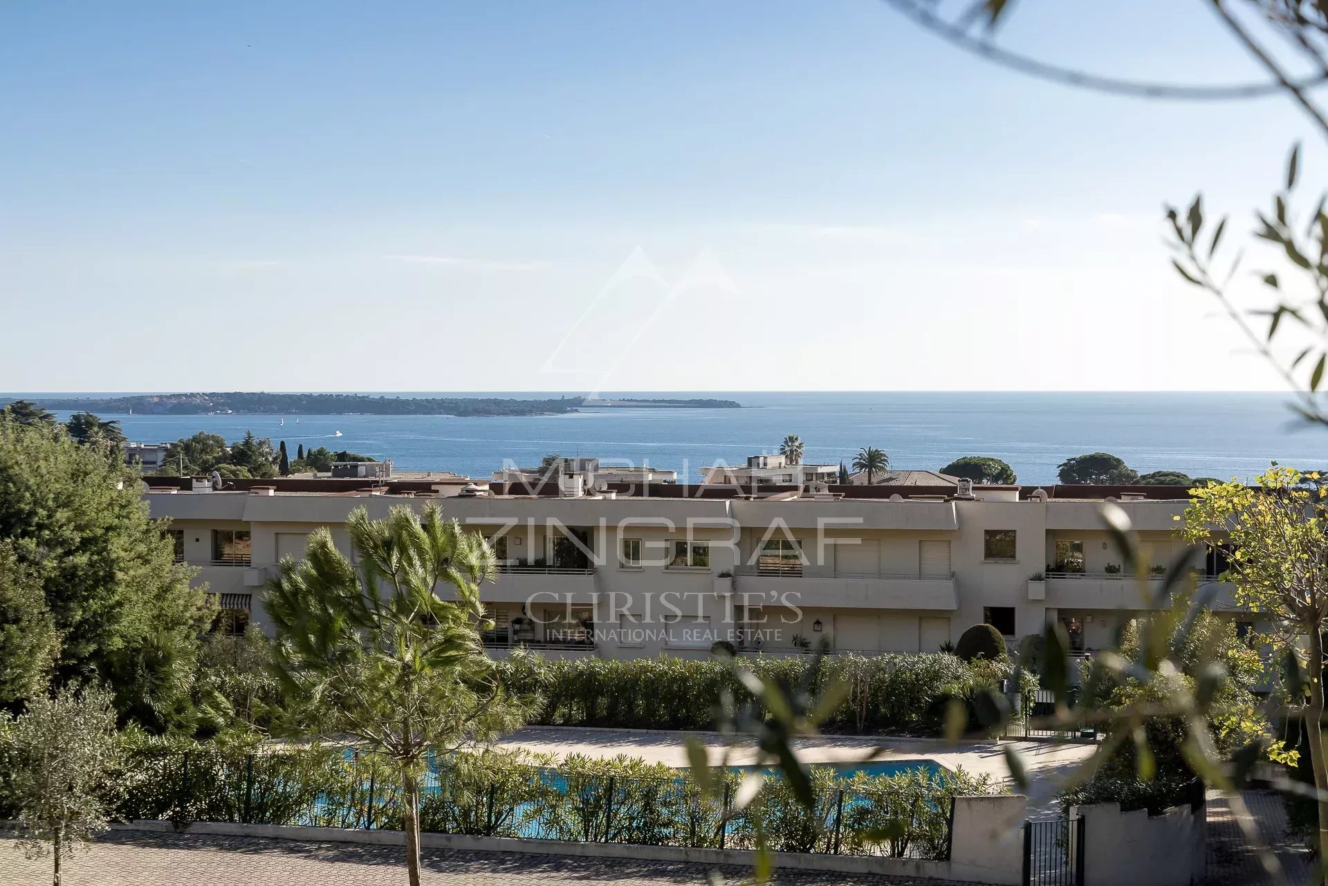 Cannes - Croix des Gardes - 3 Zimmer Panoramablick aufs Meer