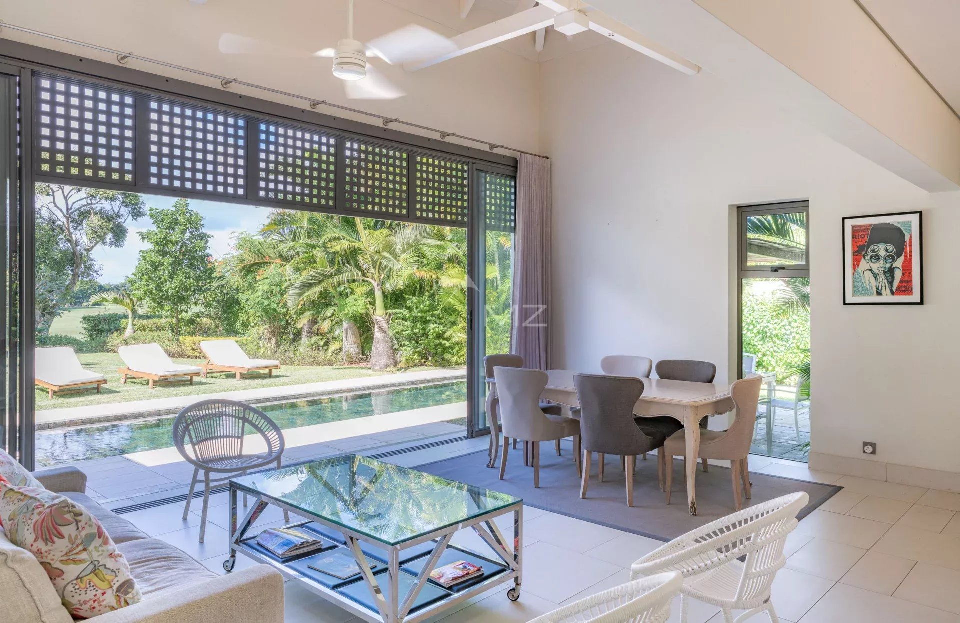 Mauritius - 3 bedrooms villa with golf view