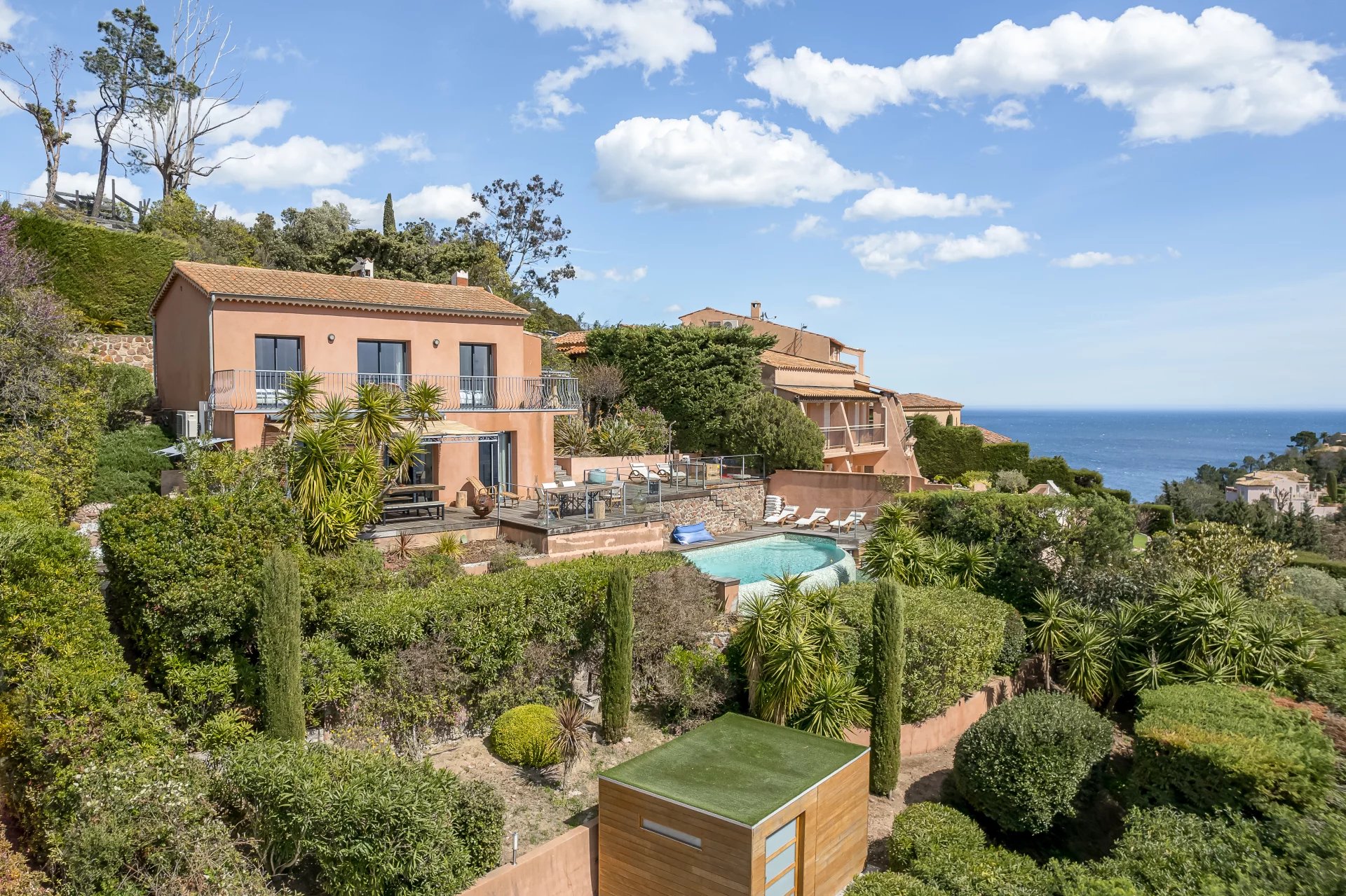 Nahe Cannes - Villa mit Meerblick