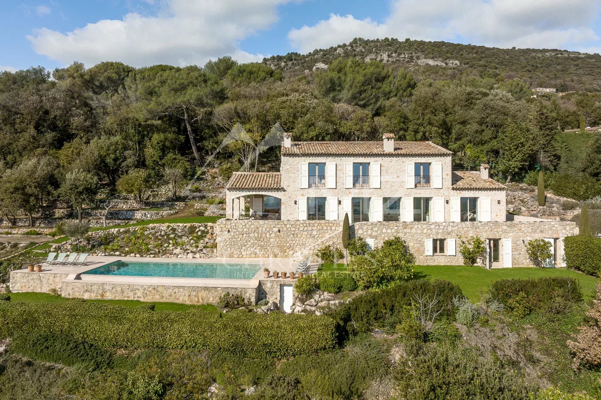 Tourrettes sur Loup - Provenzalisches Landhaus mit Meerblick