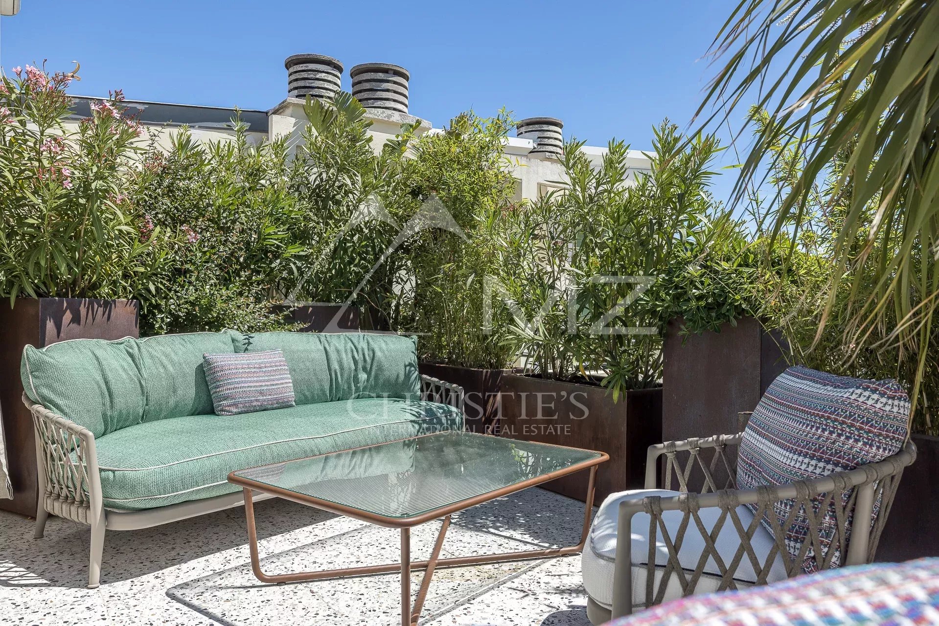 CANNES PALM BEACH - Exceptionnel Penthouse duplex 3 chambres