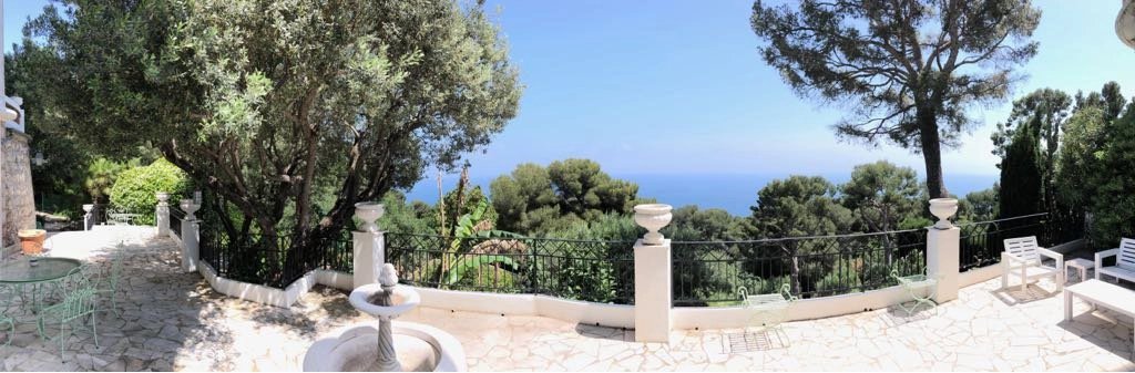 Cap d'Ail - Appartement avec jardin et splendide vue mer