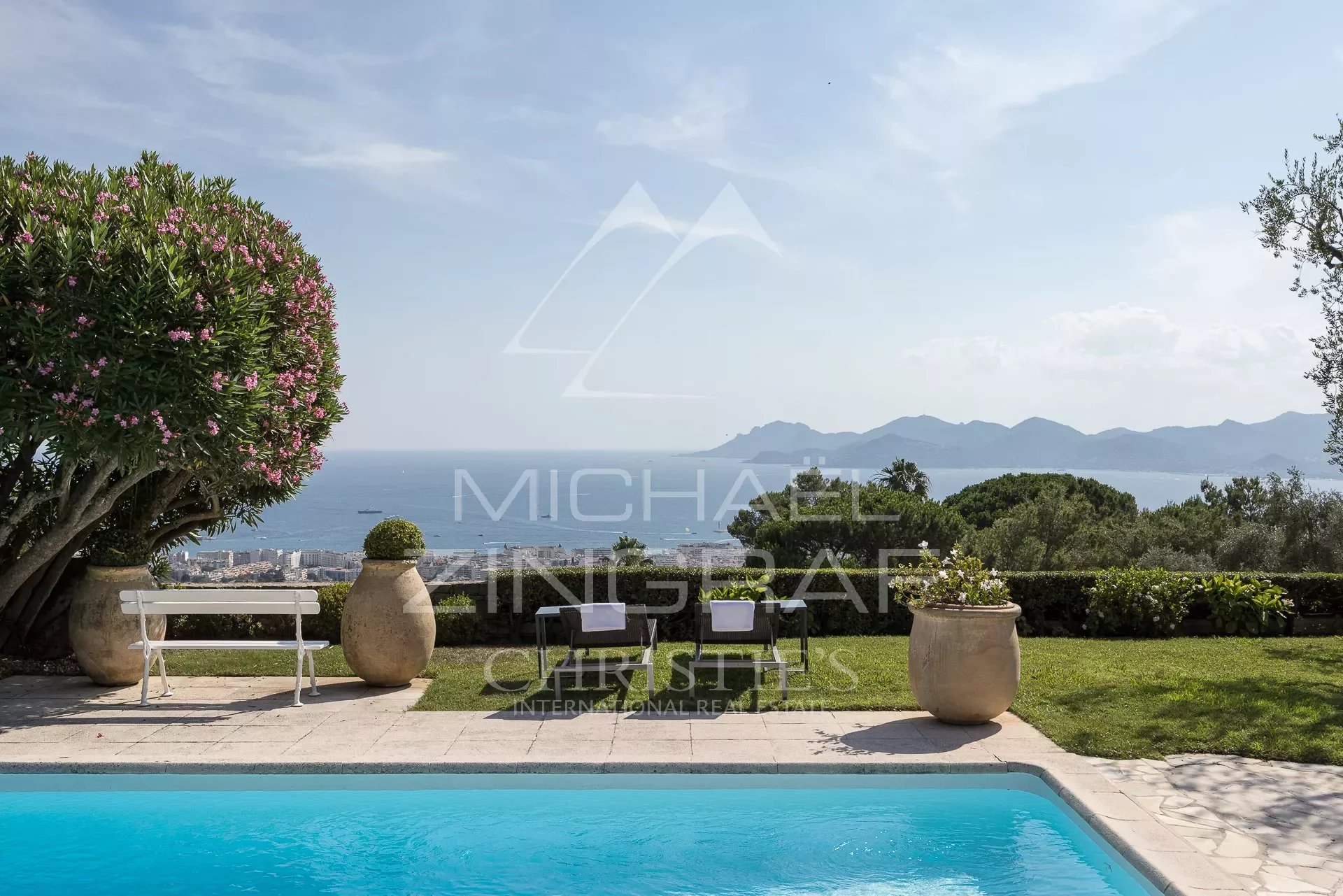 Cannes - Villa vue mer 4 chambres