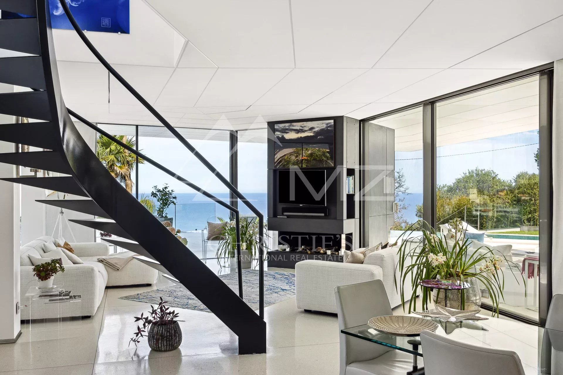 Proche Monaco - Villa moderne vue mer