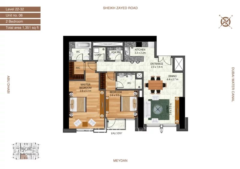 Vacant |Direction-East |3yrs Post-Handover Payment