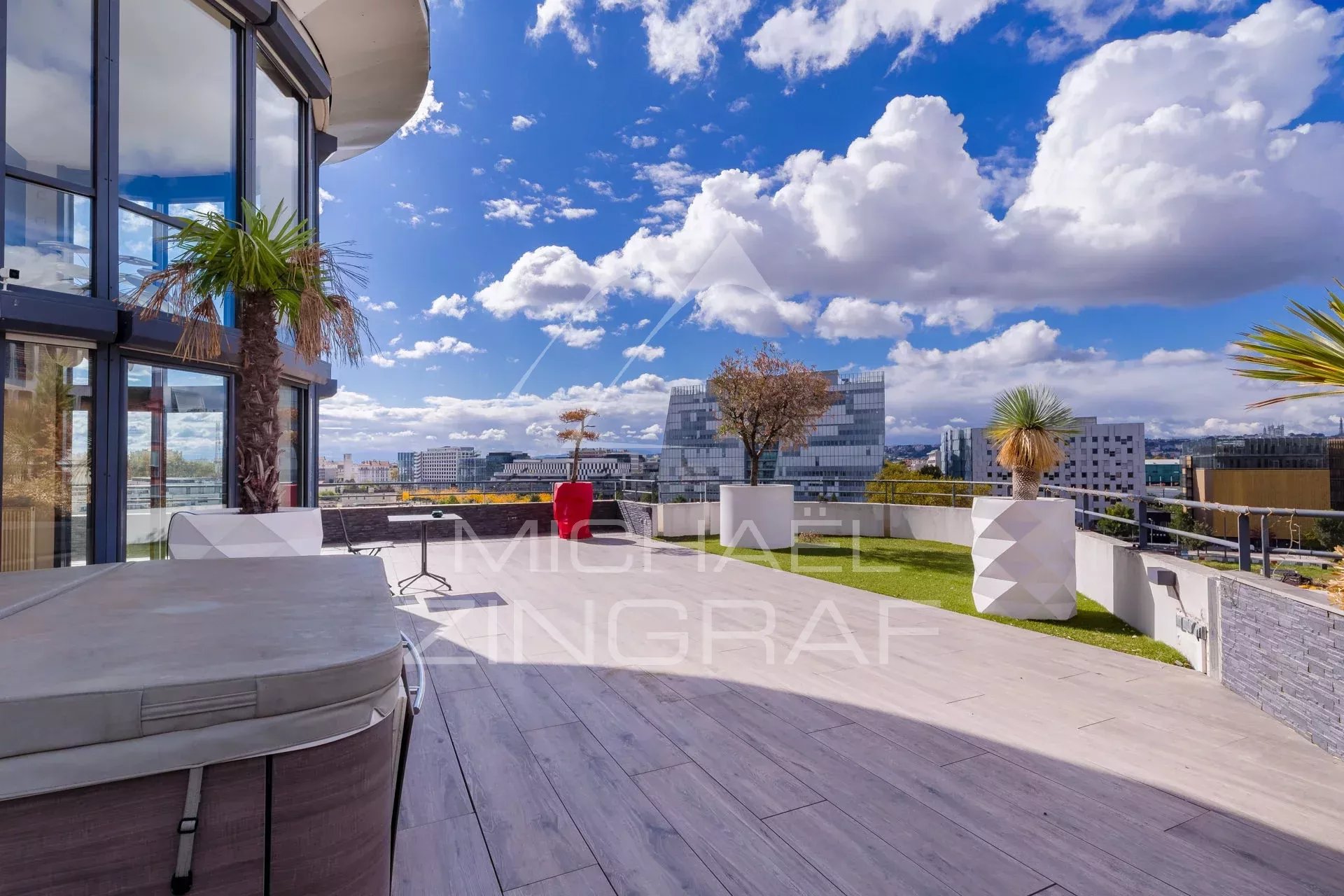 Extremely rare for sale Roof Top terrace Lyon 3 - -