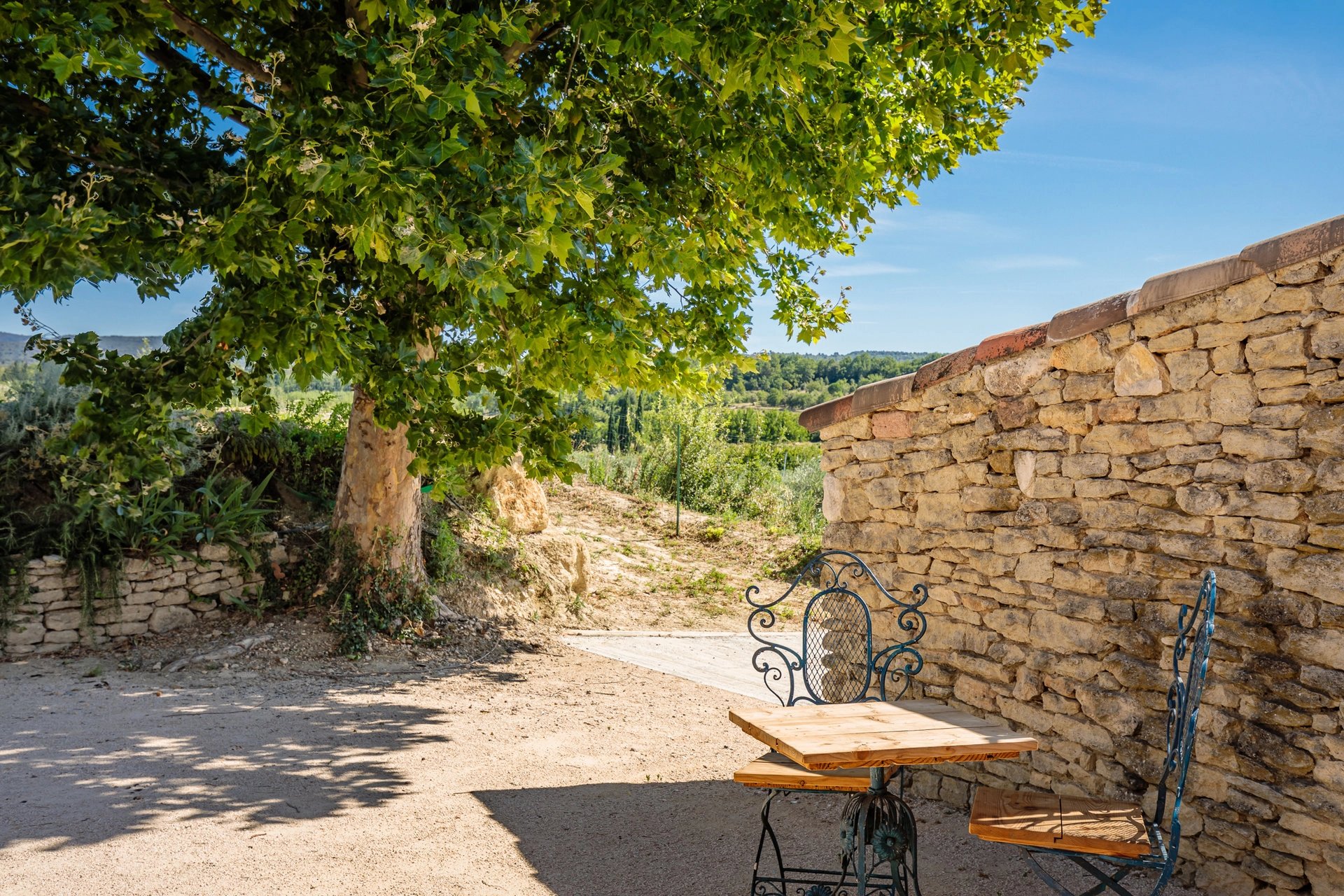 Gordes - Belle maison de vacances avec piscine chauffée et vue exceptionnelle sur le Luberon