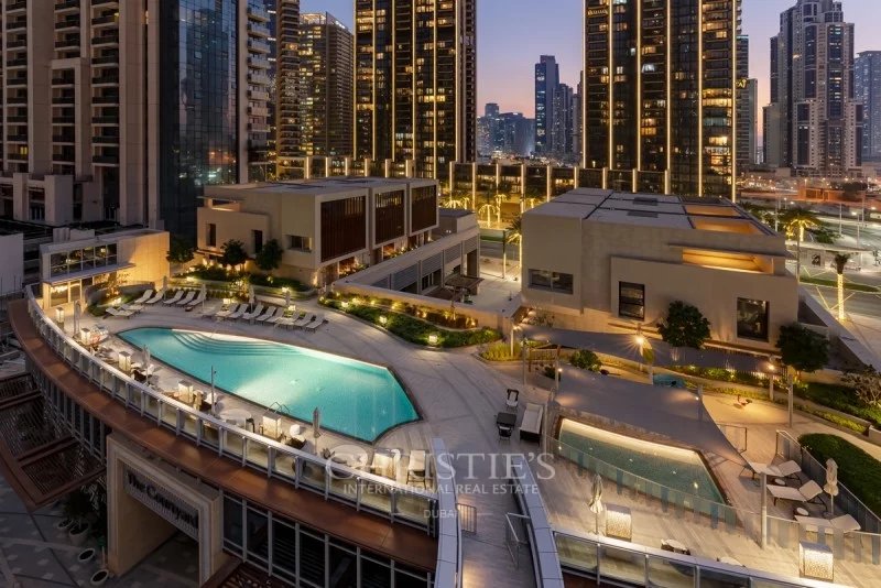 2 Bed | Burj, Boulevard, Pool and Fountain View