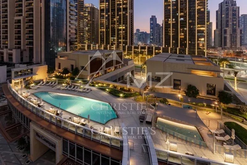 2 Bed | Burj, Boulevard, Pool and Fountain View