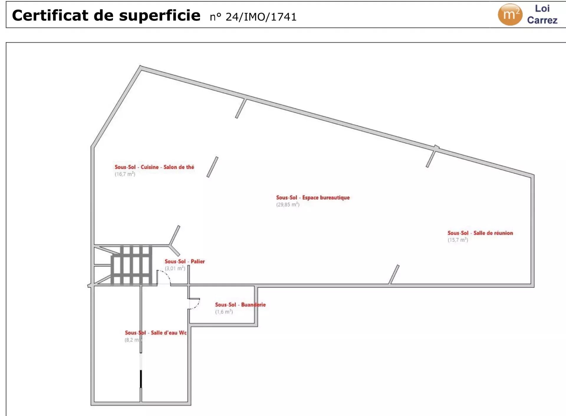 For sale - Commercial Space - Office - Paris IV