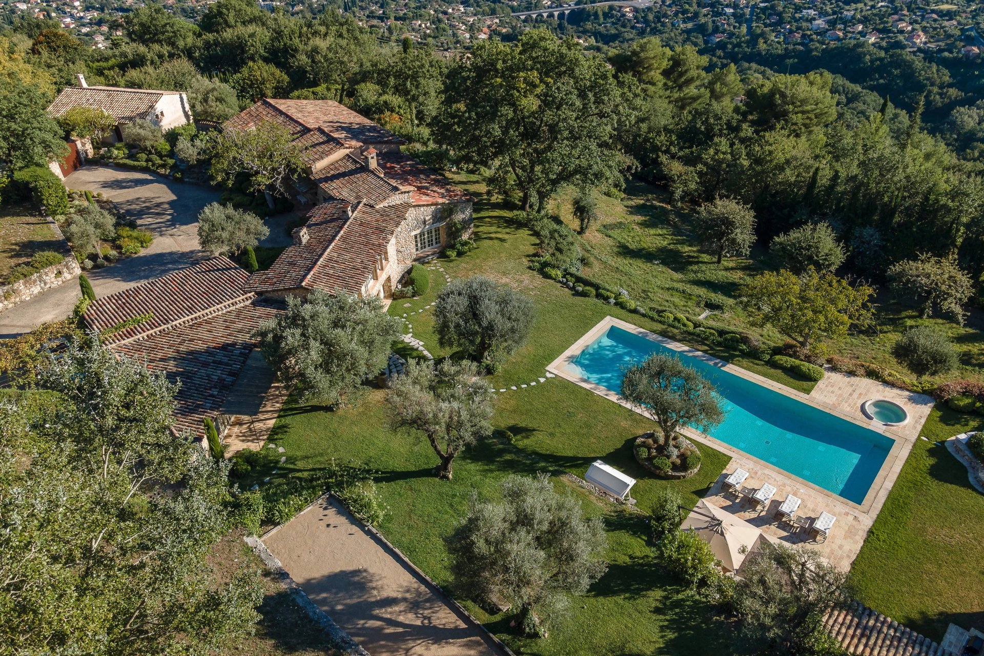 Proche Saint-Paul-de-Vence - Sublime bergerie