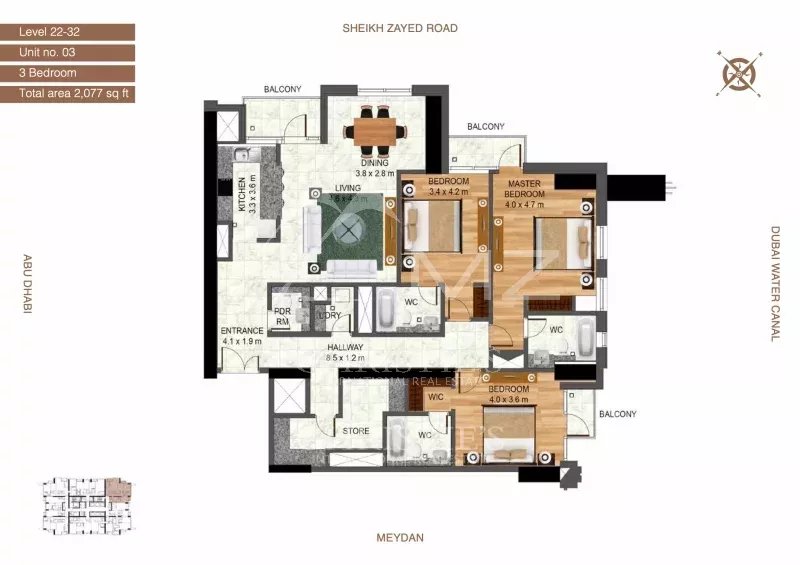 East entrance | 3yr ROI 7% | Post Handover Payment