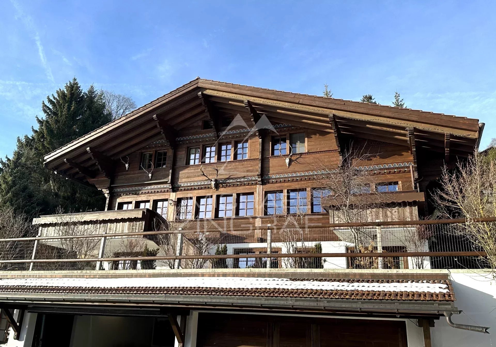 Charming family chalet to rent in Schönried