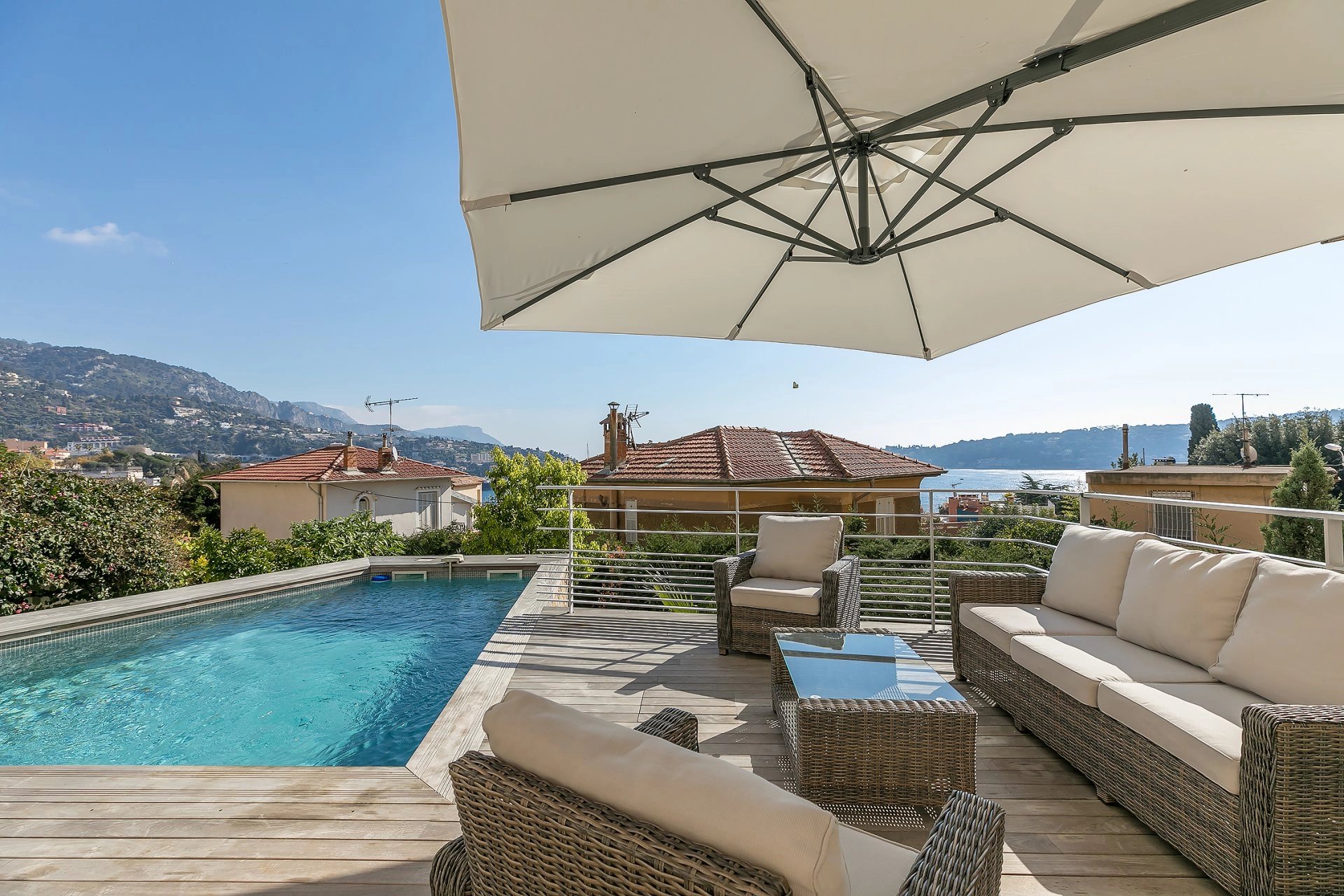 Villefranche-sur-Mer - Villa avec vue mer panoramique