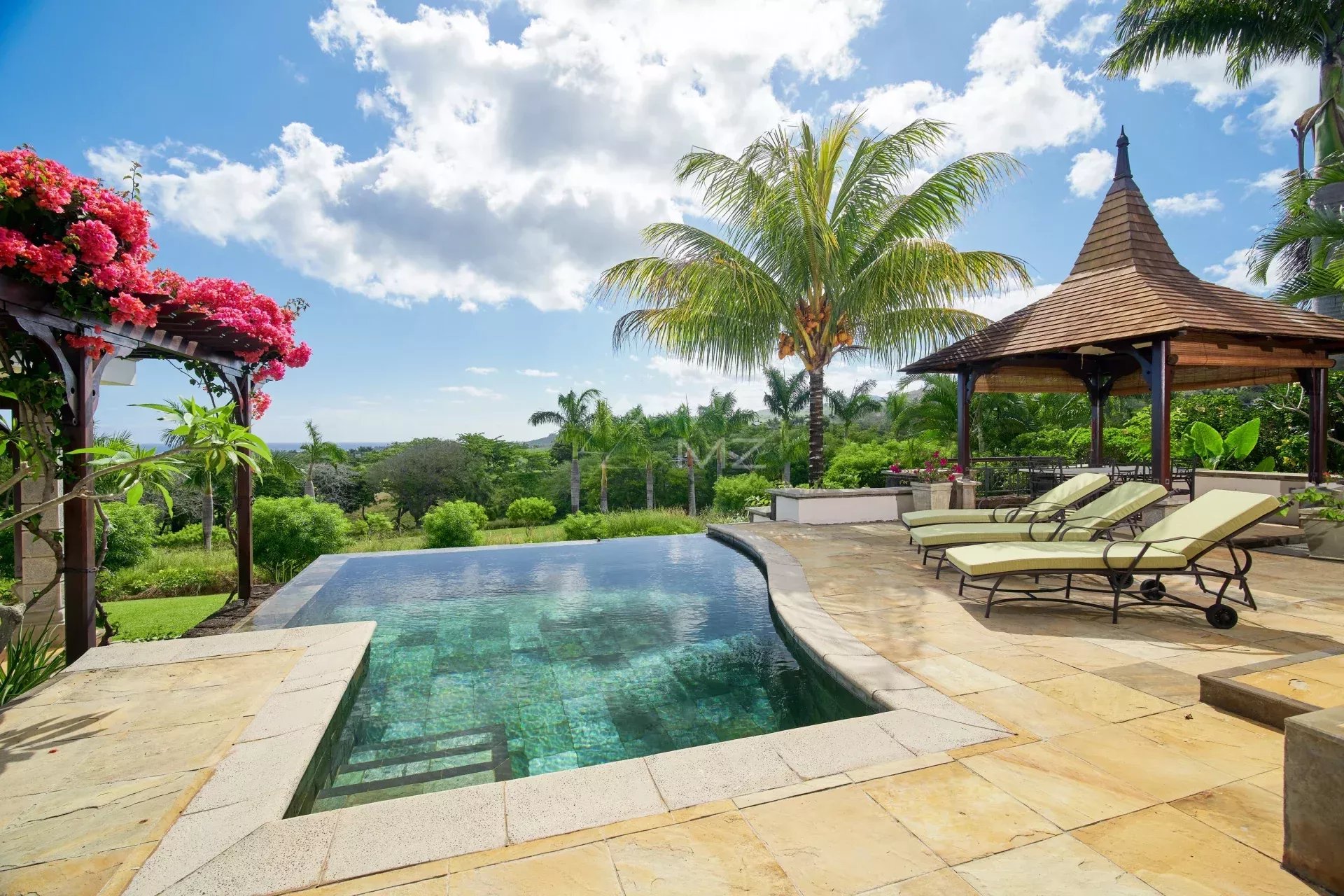 Mauritius - Villa am Golfplatz mit Meerblick - Bel Ombre