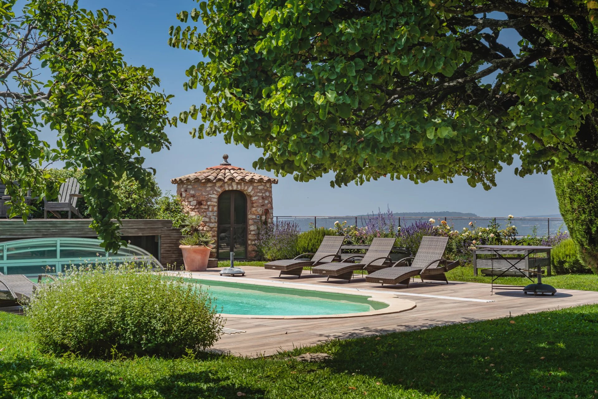 Roussillon - Superbe maison de village avec vue panoramique