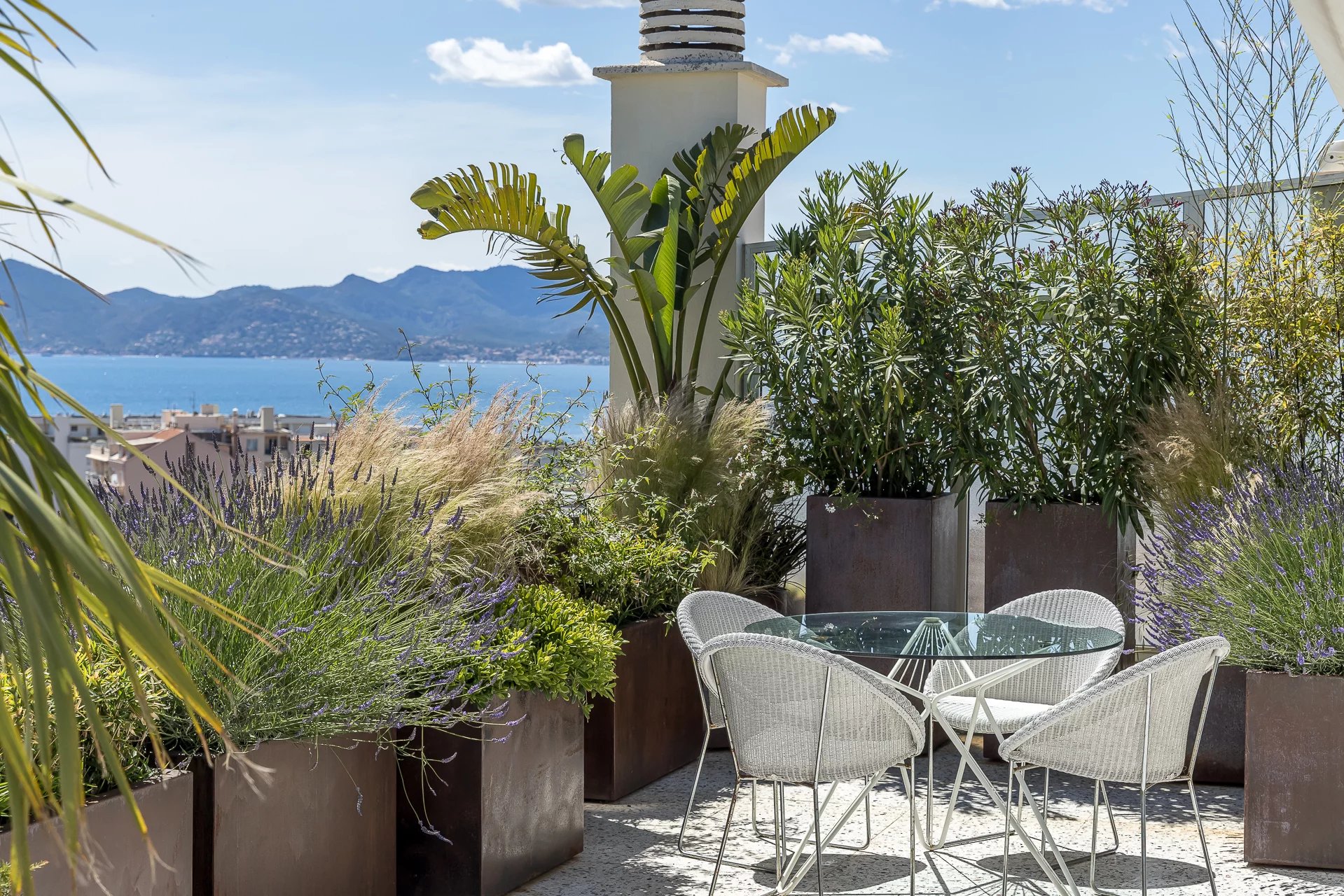 CANNES PALM BEACH - Exceptionnel Penthouse duplex 3 chambres