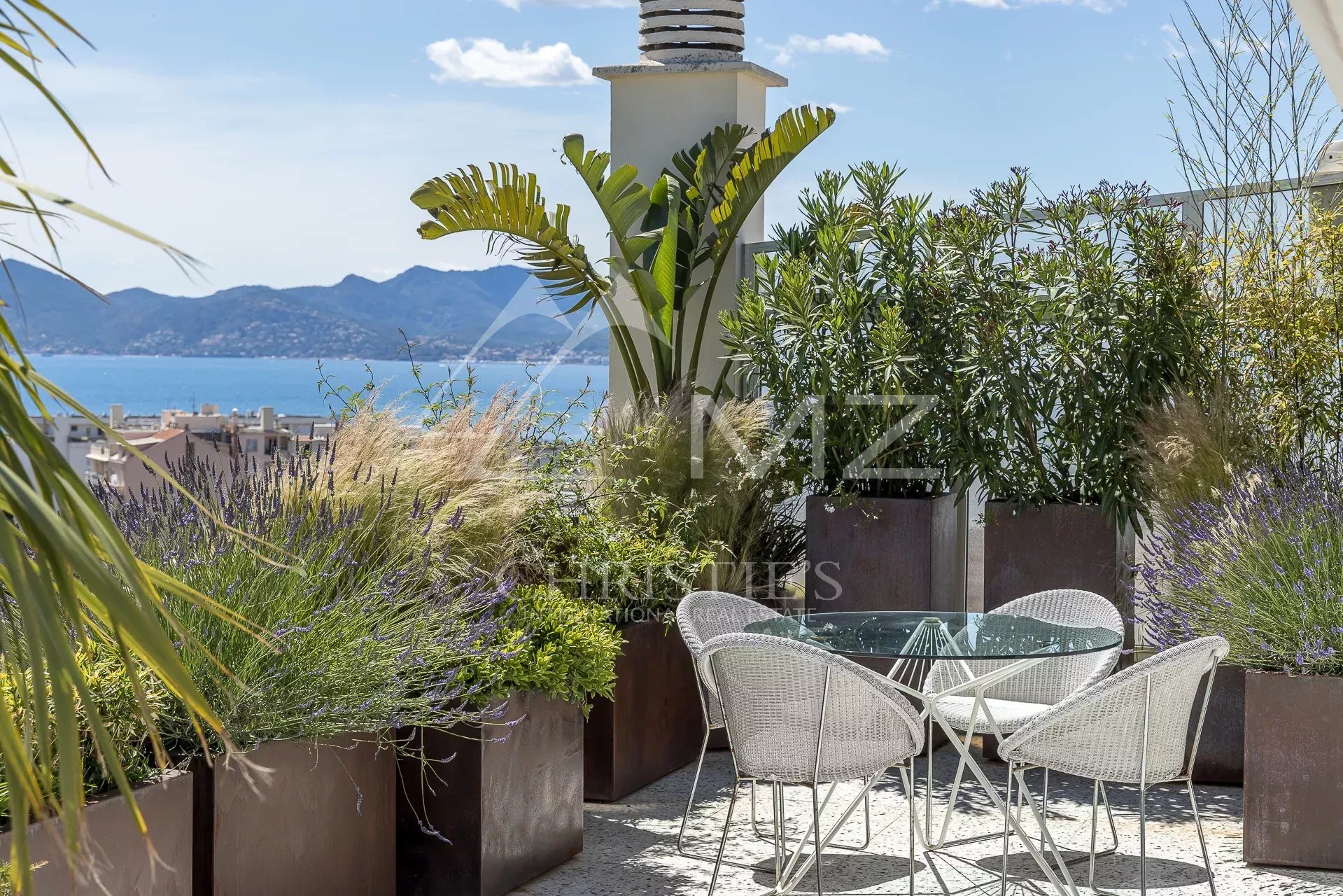 CANNES PALM BEACH - Exceptionnel Penthouse duplex 3 chambres