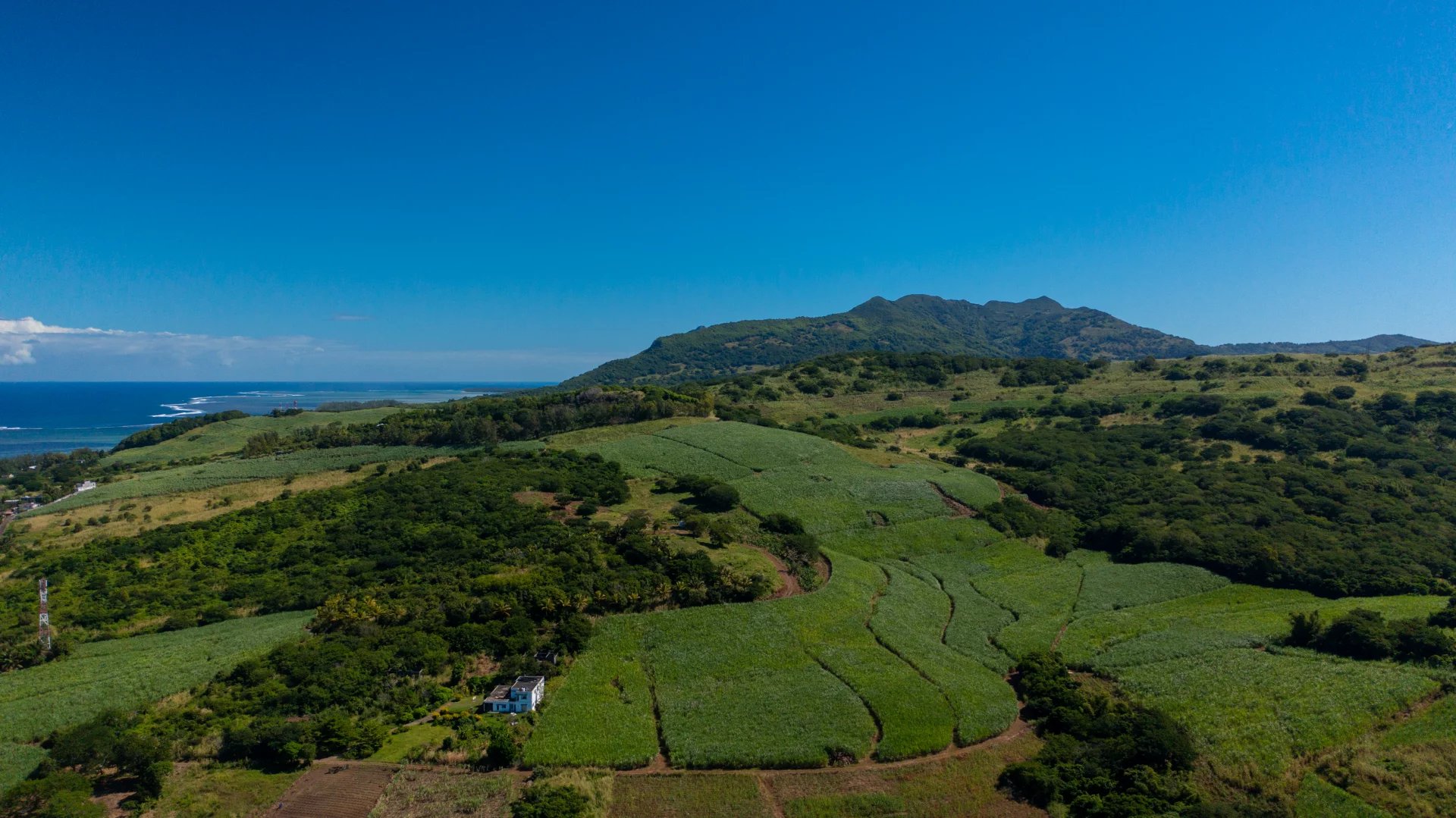 Ile Maurice - Terrain a bâtir, la plus prestigieuse vue de l'Ile - Bel Ombre