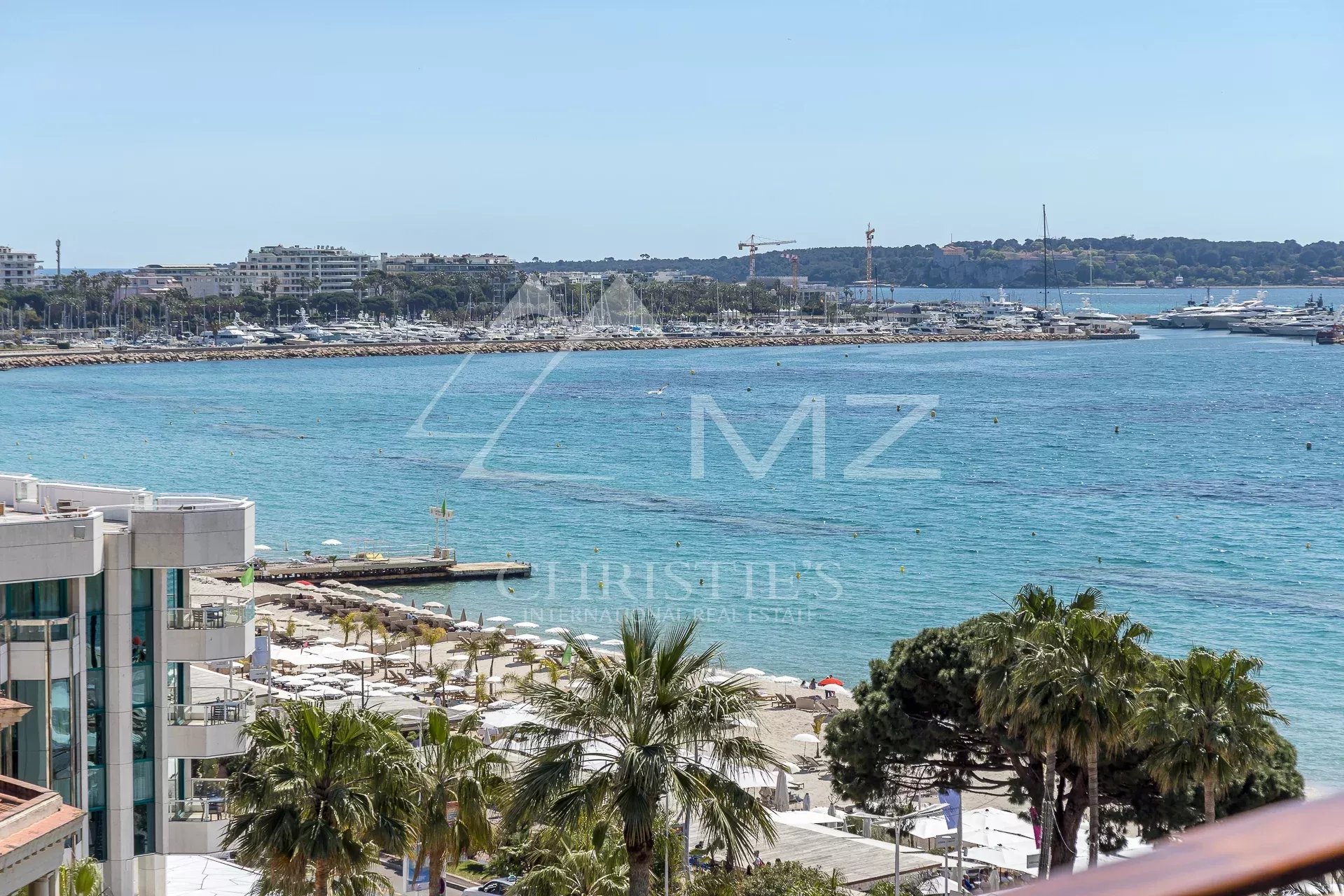 Cannes Croisette - Grand Hôtel - 3 Zimmer mit Meerblick