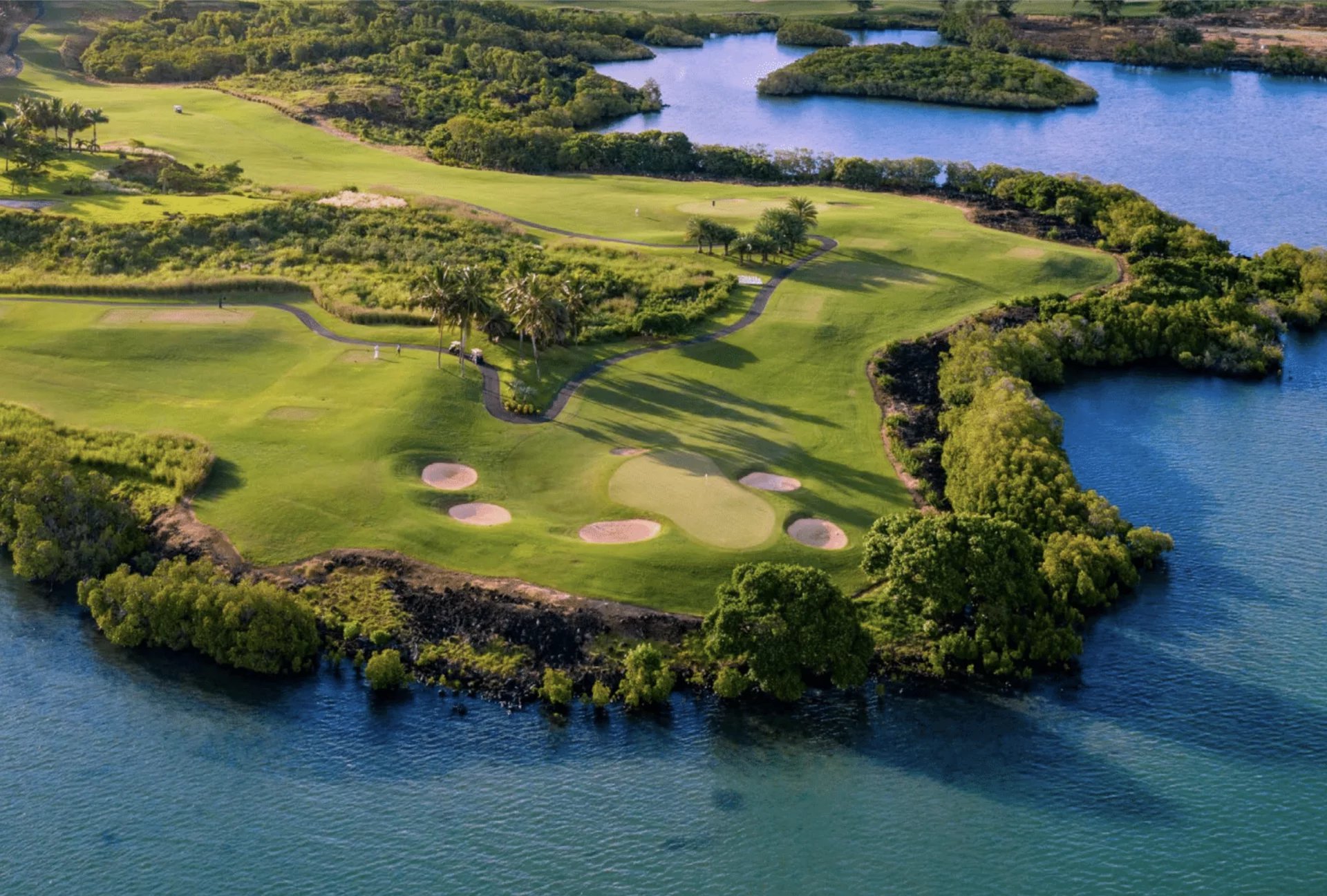 ile Maurice - Les Villas Fairways sur golf