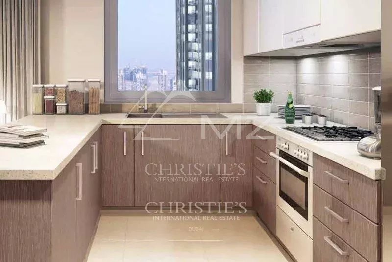 High Floor with Burj and Dubai Opera Views | 3 Bed