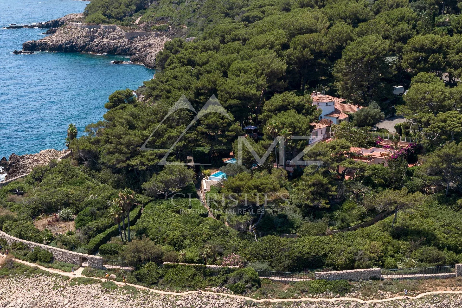 Cap d'Antibes - Unique propriété 9 chambres