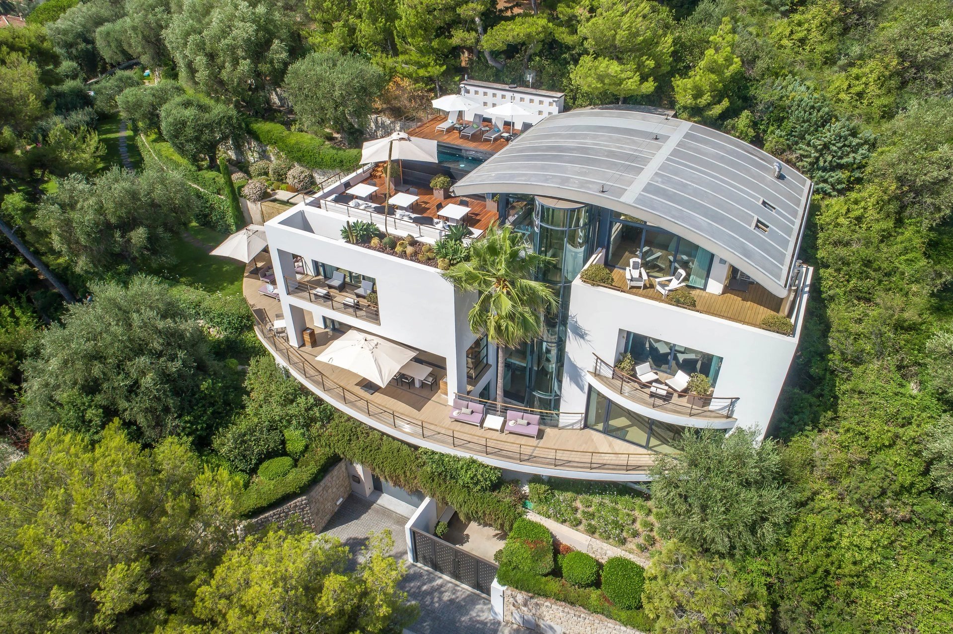 Saint-Jean Cap Ferrat - Magnifique propriété moderne vue mer