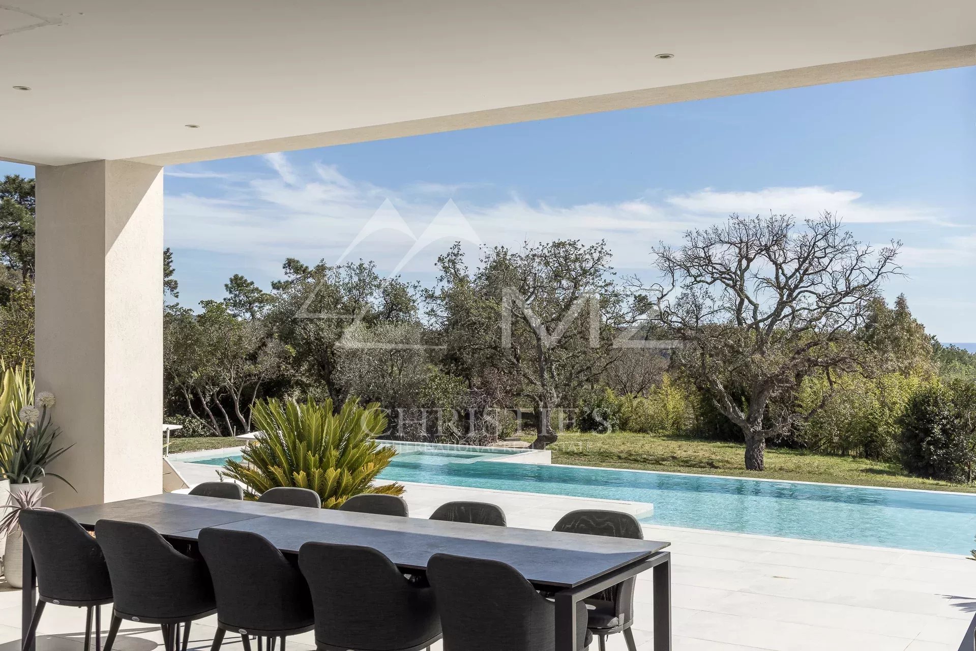 Auribeau-sur-Siagne - Magnifique villa d'architecte avec vue mer