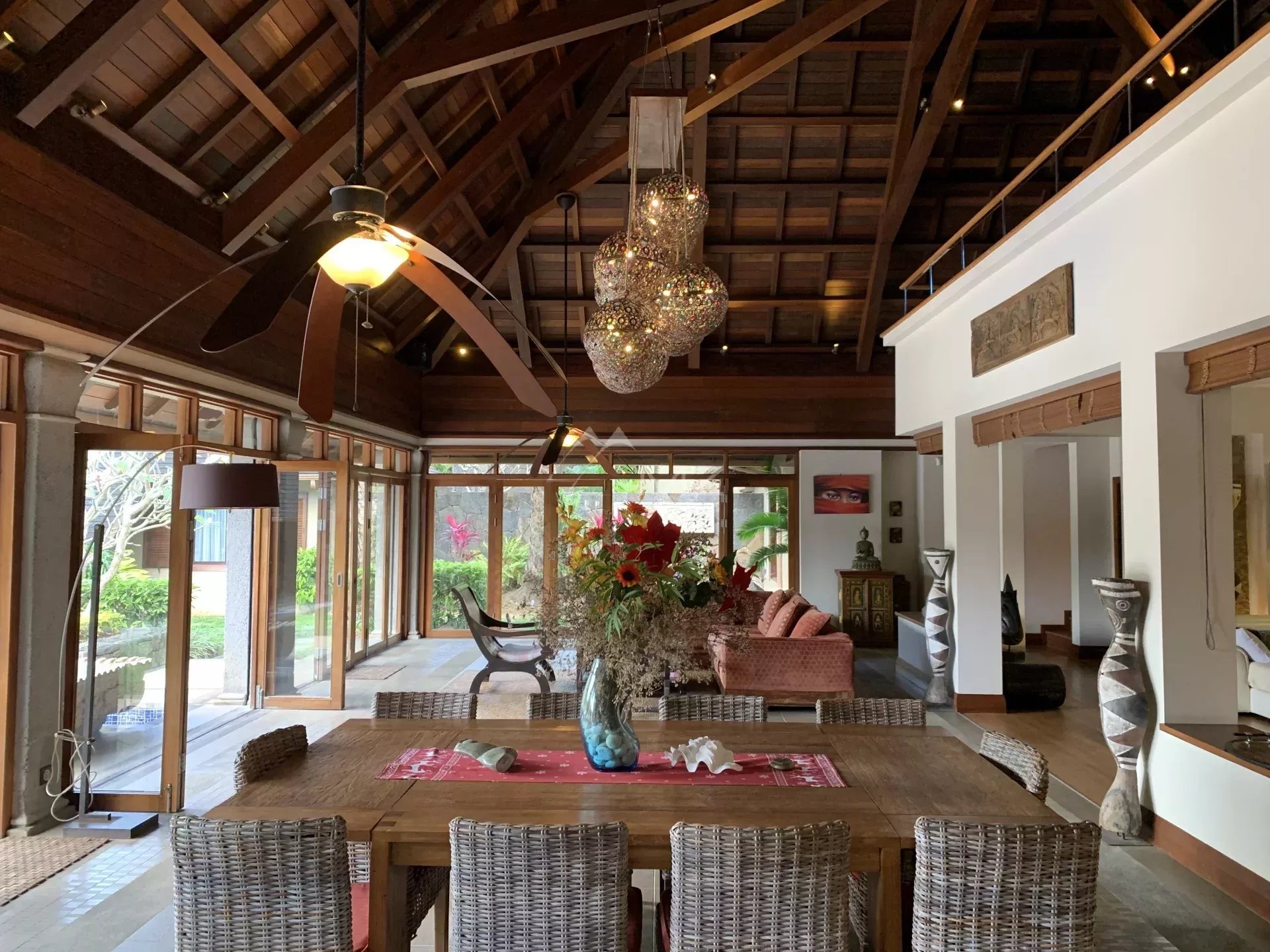 Mauritius - Sumptuous villa at Pointe aux canonniers