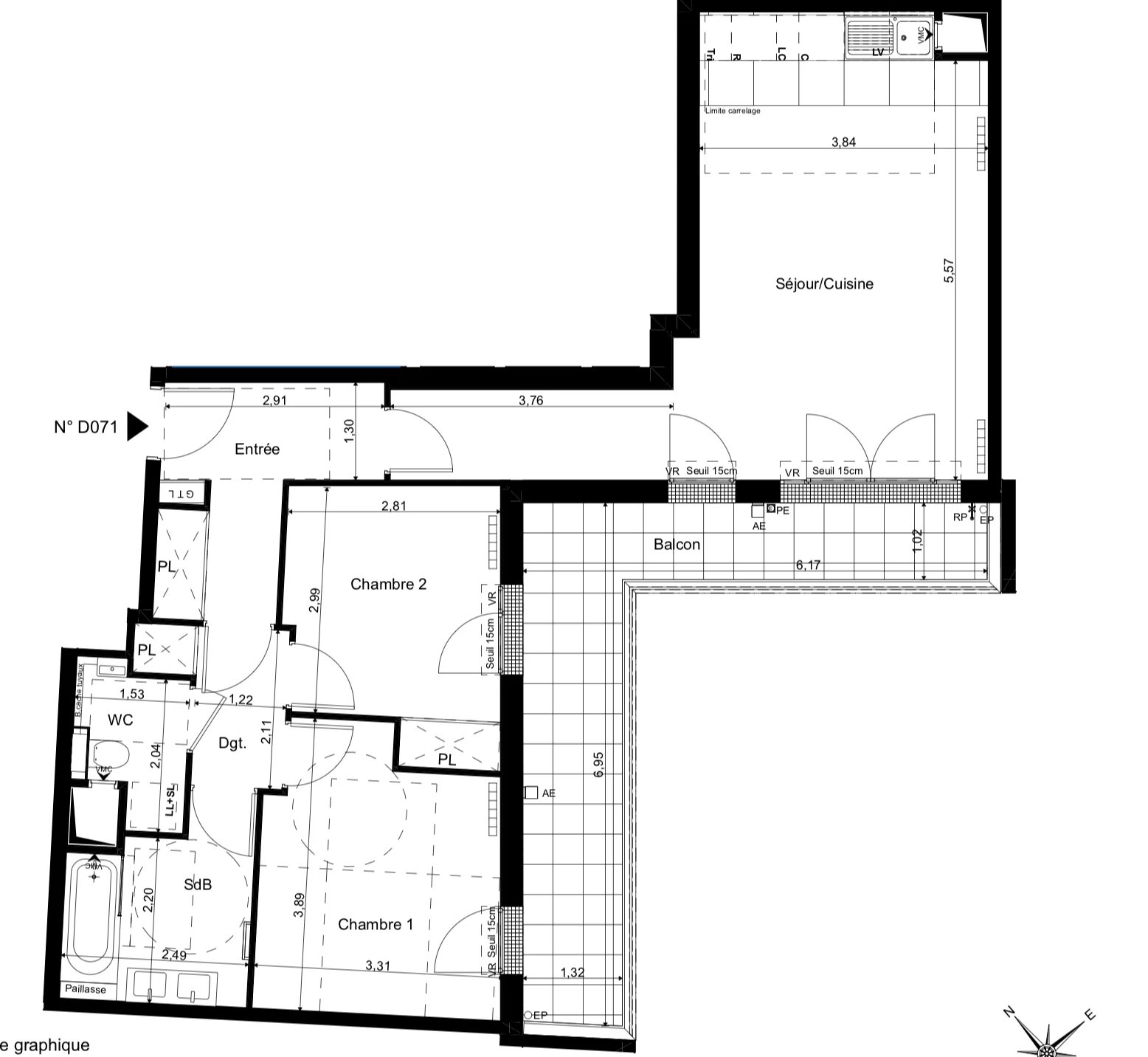 A Vendre - Programme Neuf - Appartement 2 chambres - Suresnes (92)