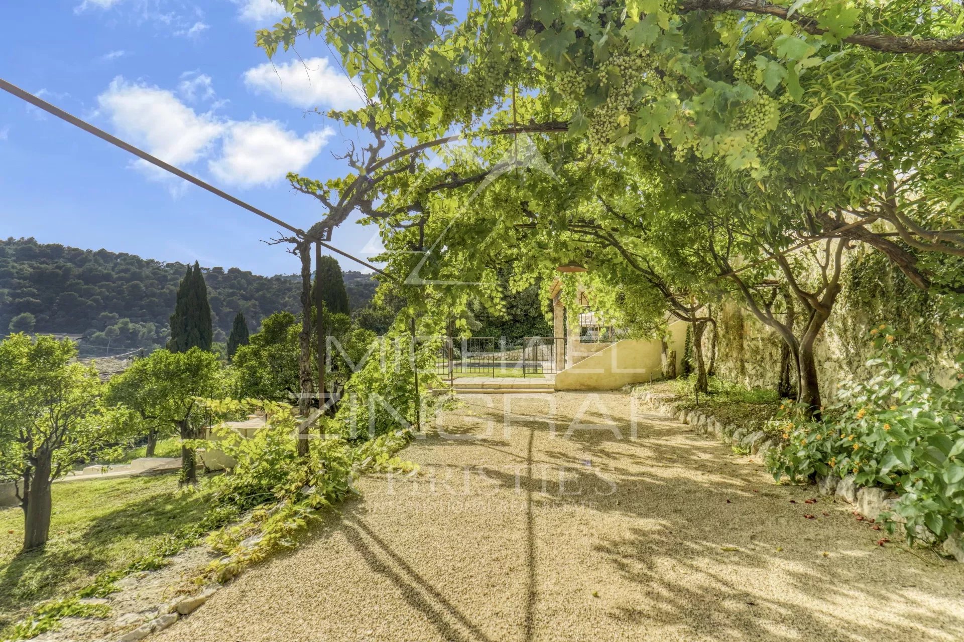 Saint-Paul-de-Vence - Provenzalische Villa mit Meer- und Hügelblick - 5 Schlafzimmer