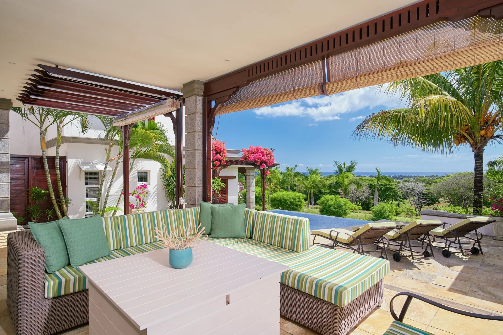 Mauritius - Villa am Golfplatz mit Meerblick - Bel Ombre